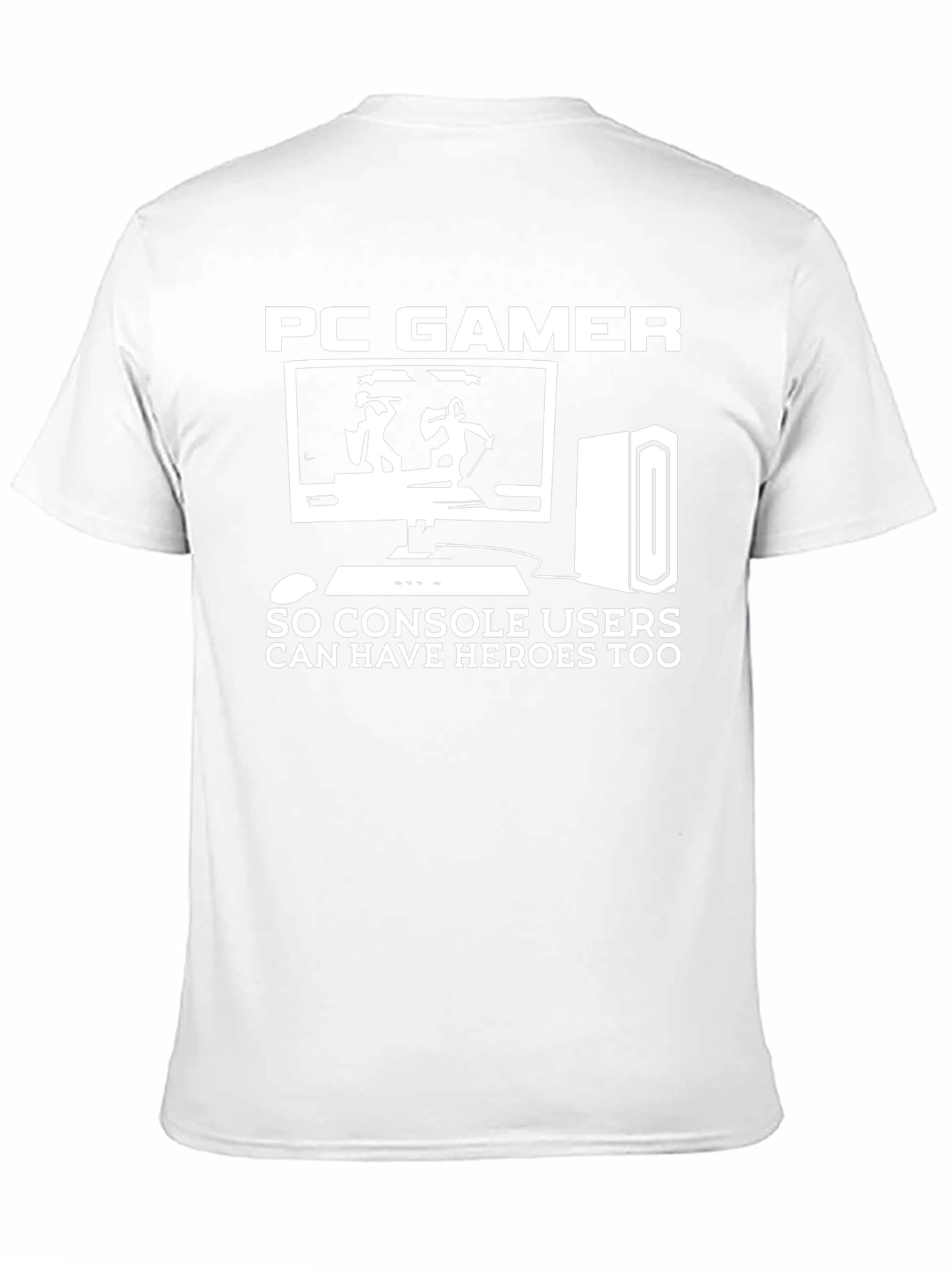 PC Gamer Heroes T-Shirt - Gaming Humor Tee