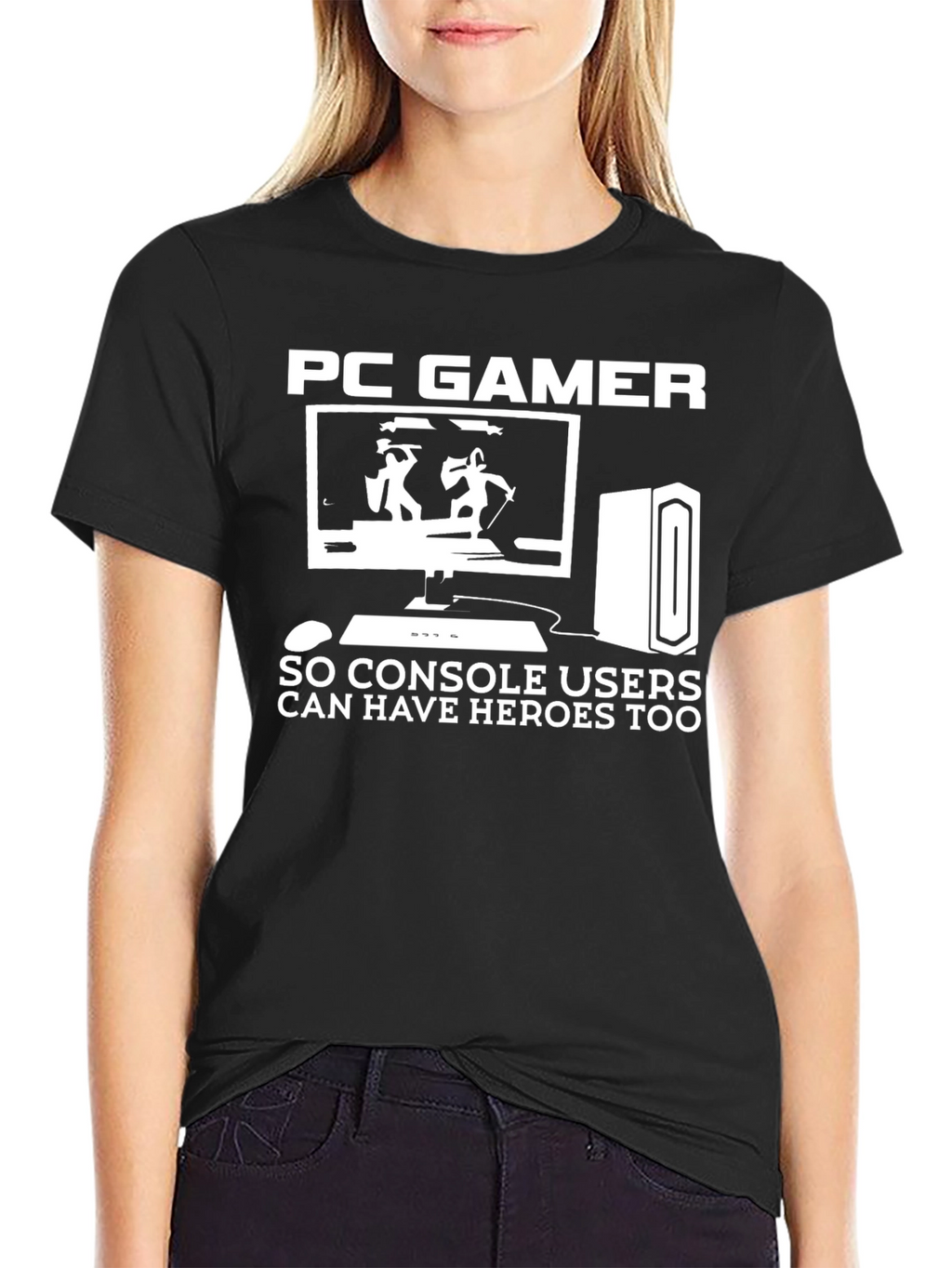 PC Gamer Heroes T-Shirt - Gaming Humor Tee