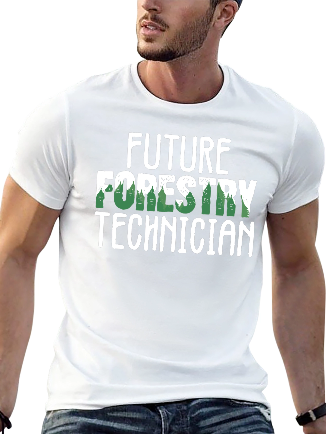 Future Forestry Technician Graphic T-Shirt