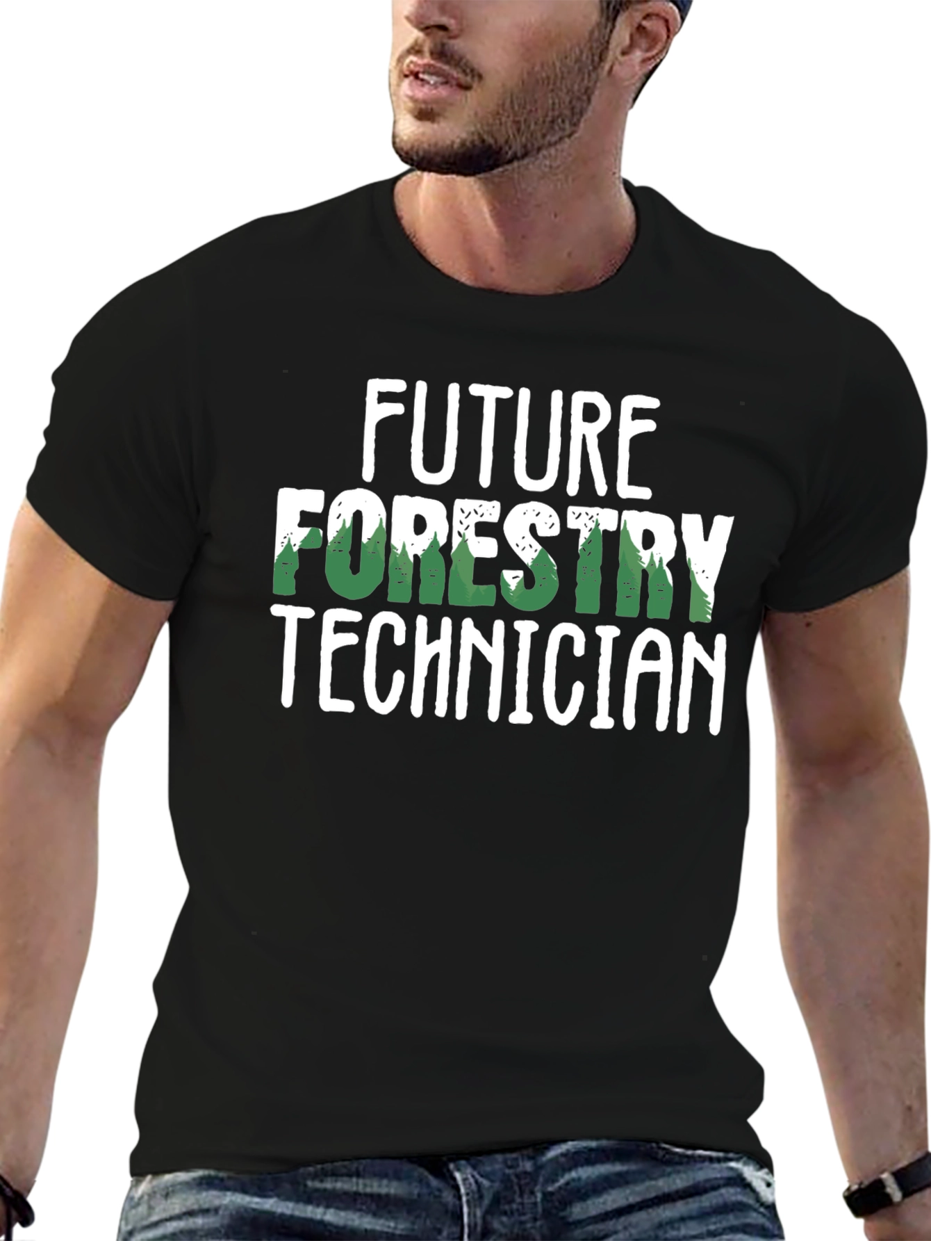 Future Forestry Technician Graphic T-Shirt
