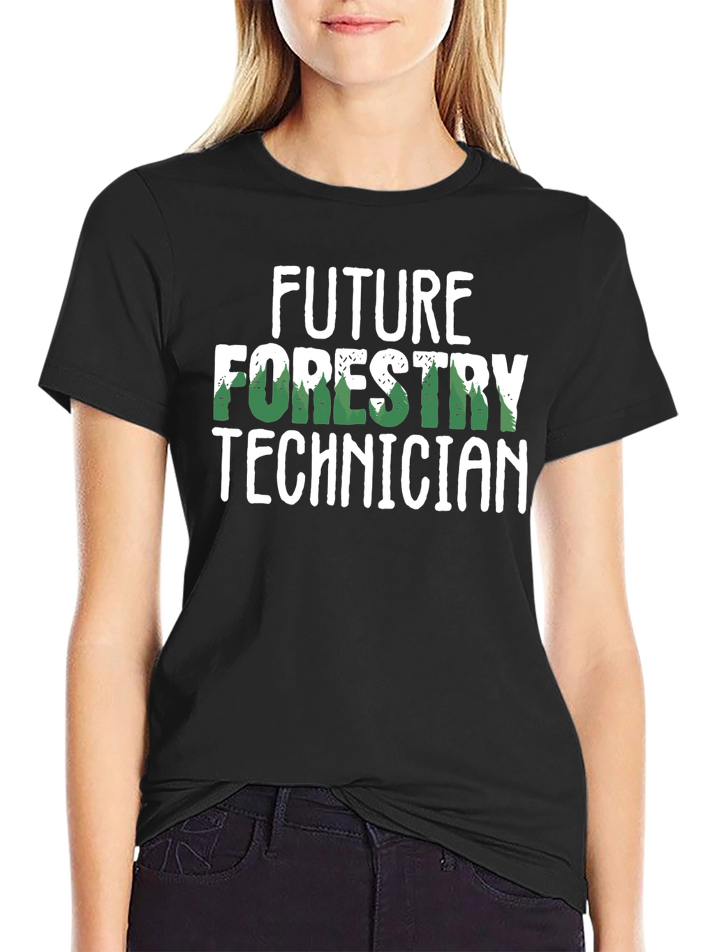 Future Forestry Technician Graphic T-Shirt