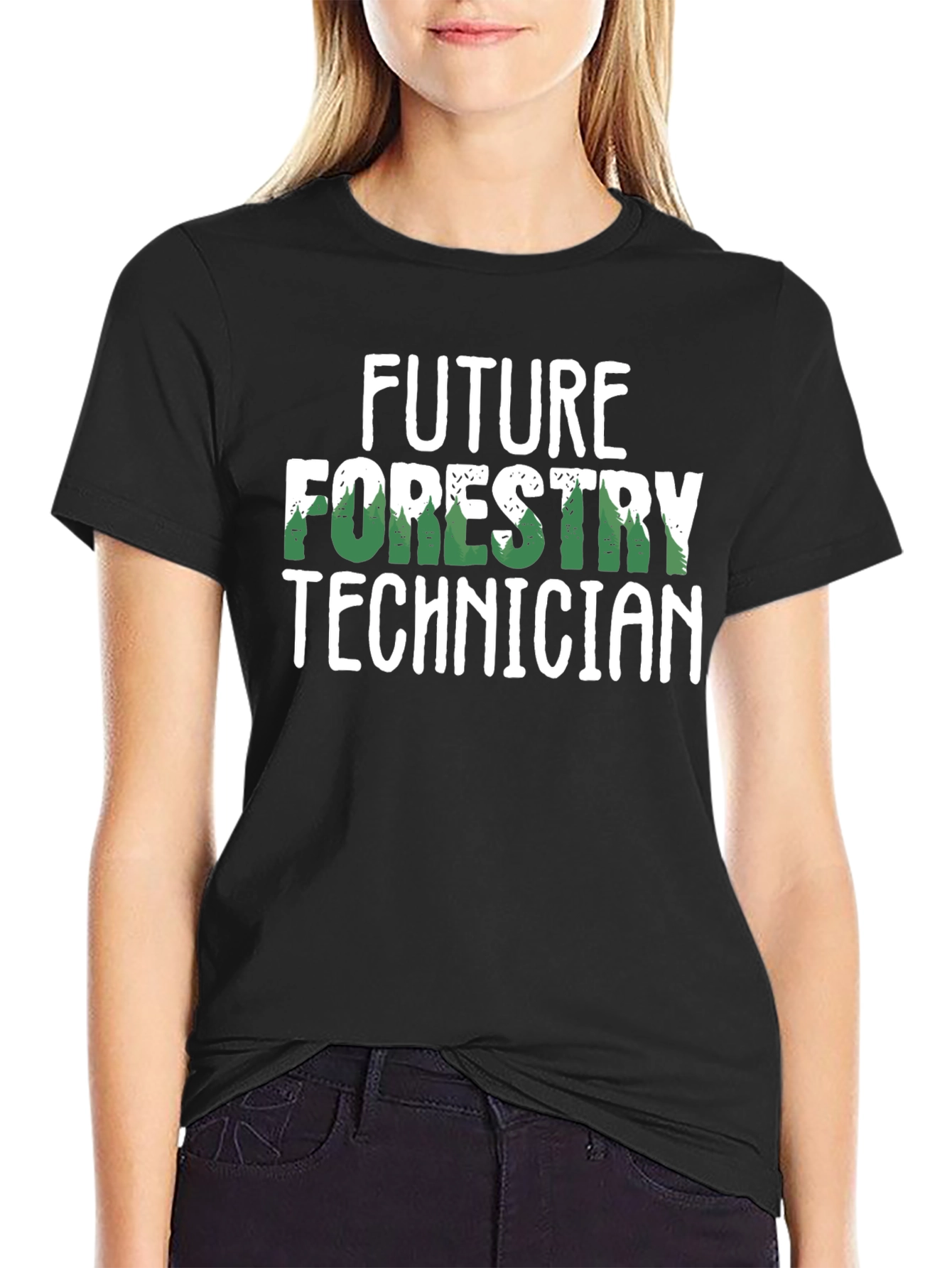 Future Forestry Technician Graphic T-Shirt