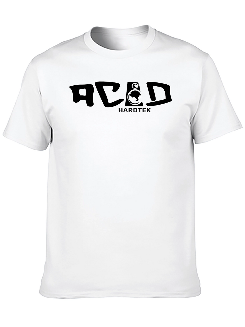 ACAD Hardtek Black Graphic T-Shirt