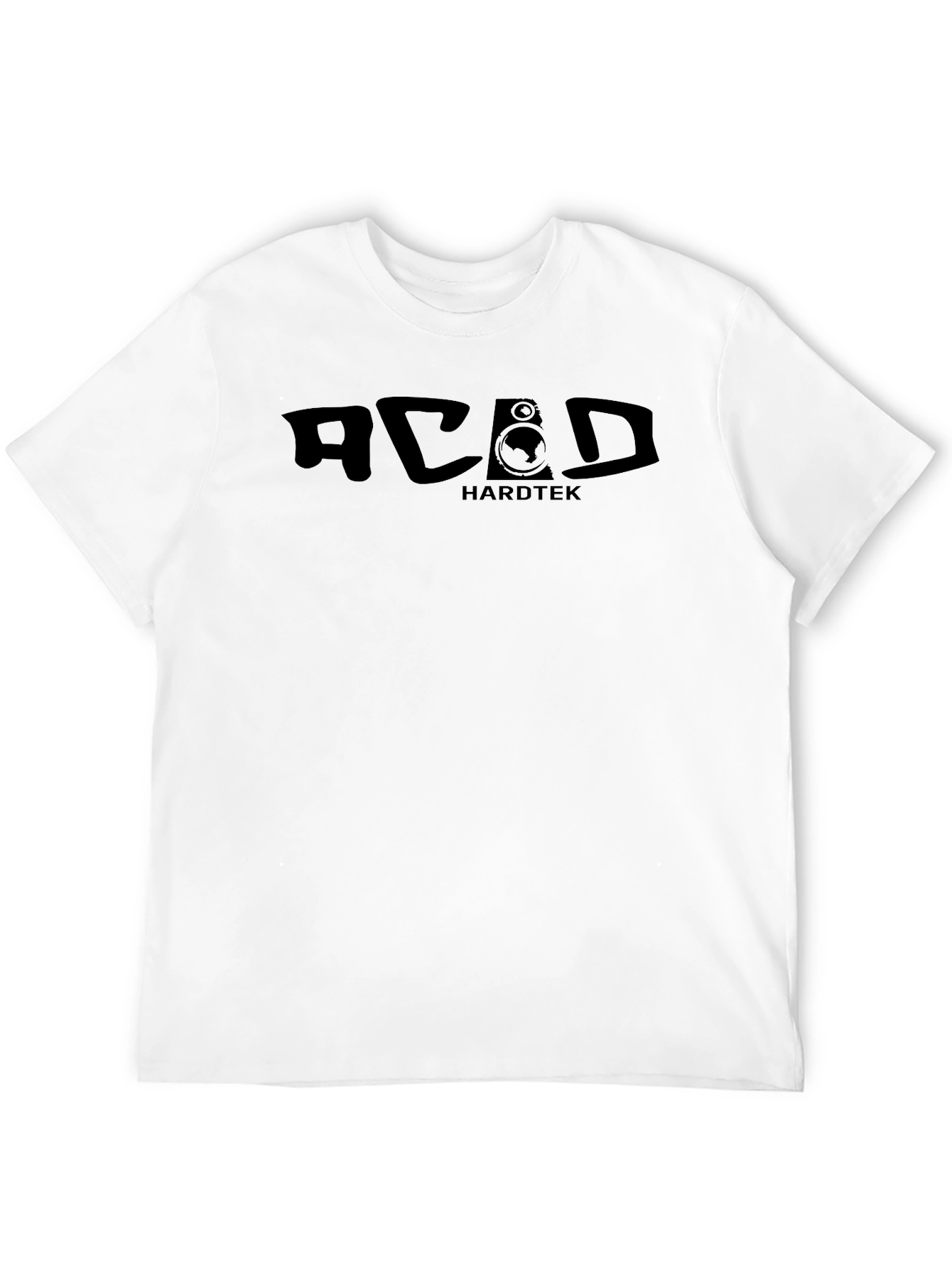 ACAD Hardtek Black Graphic T-Shirt
