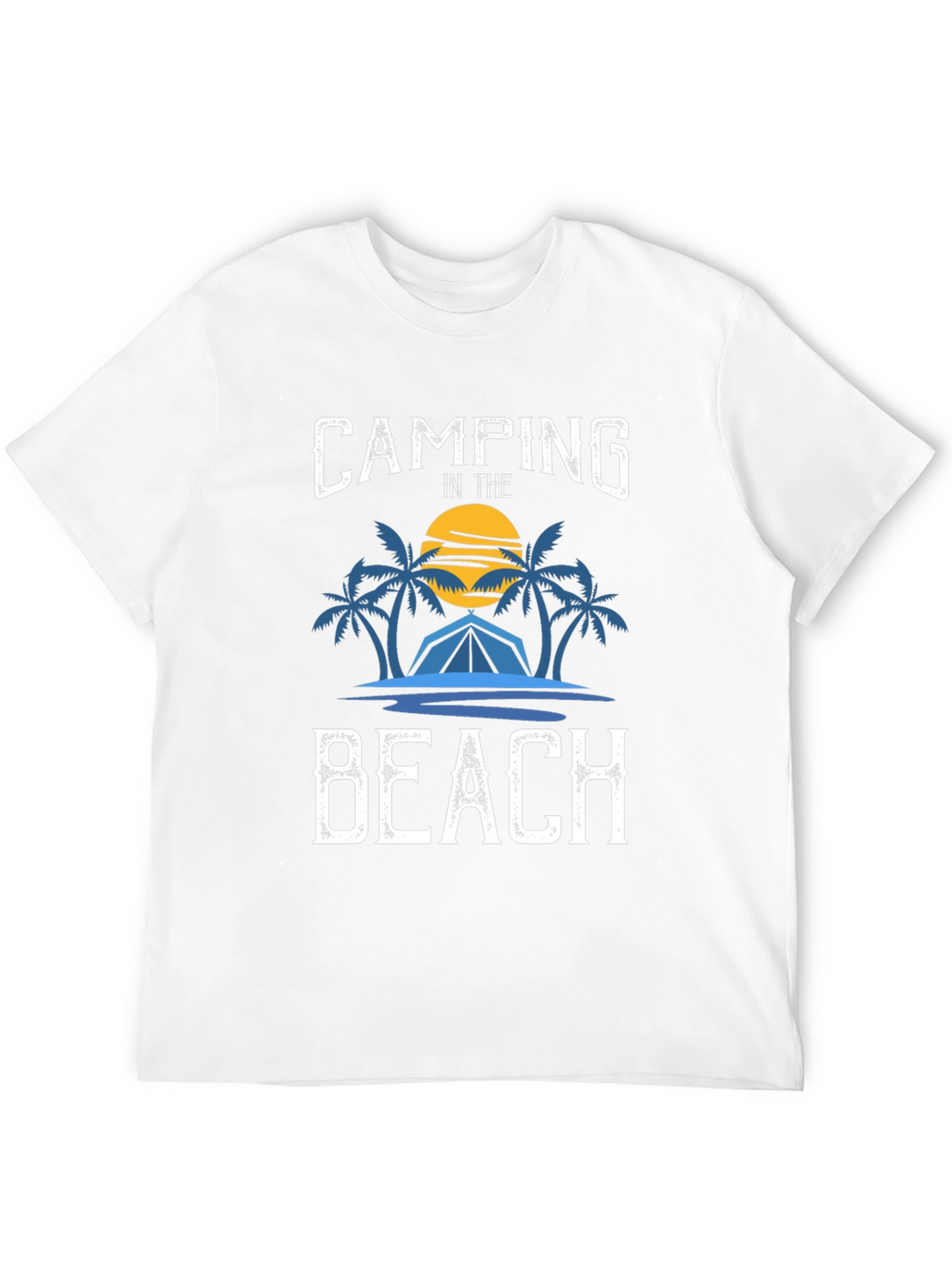 Camping on the Beach Graphic Tee