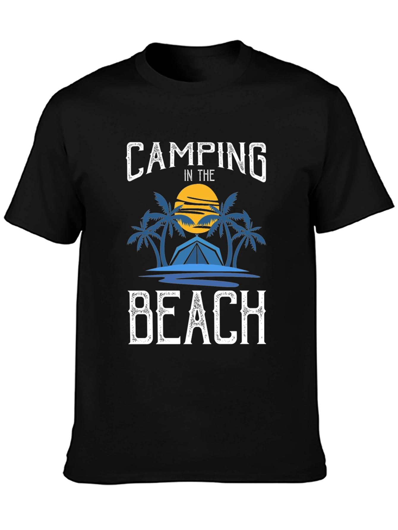Camping on the Beach Graphic Tee