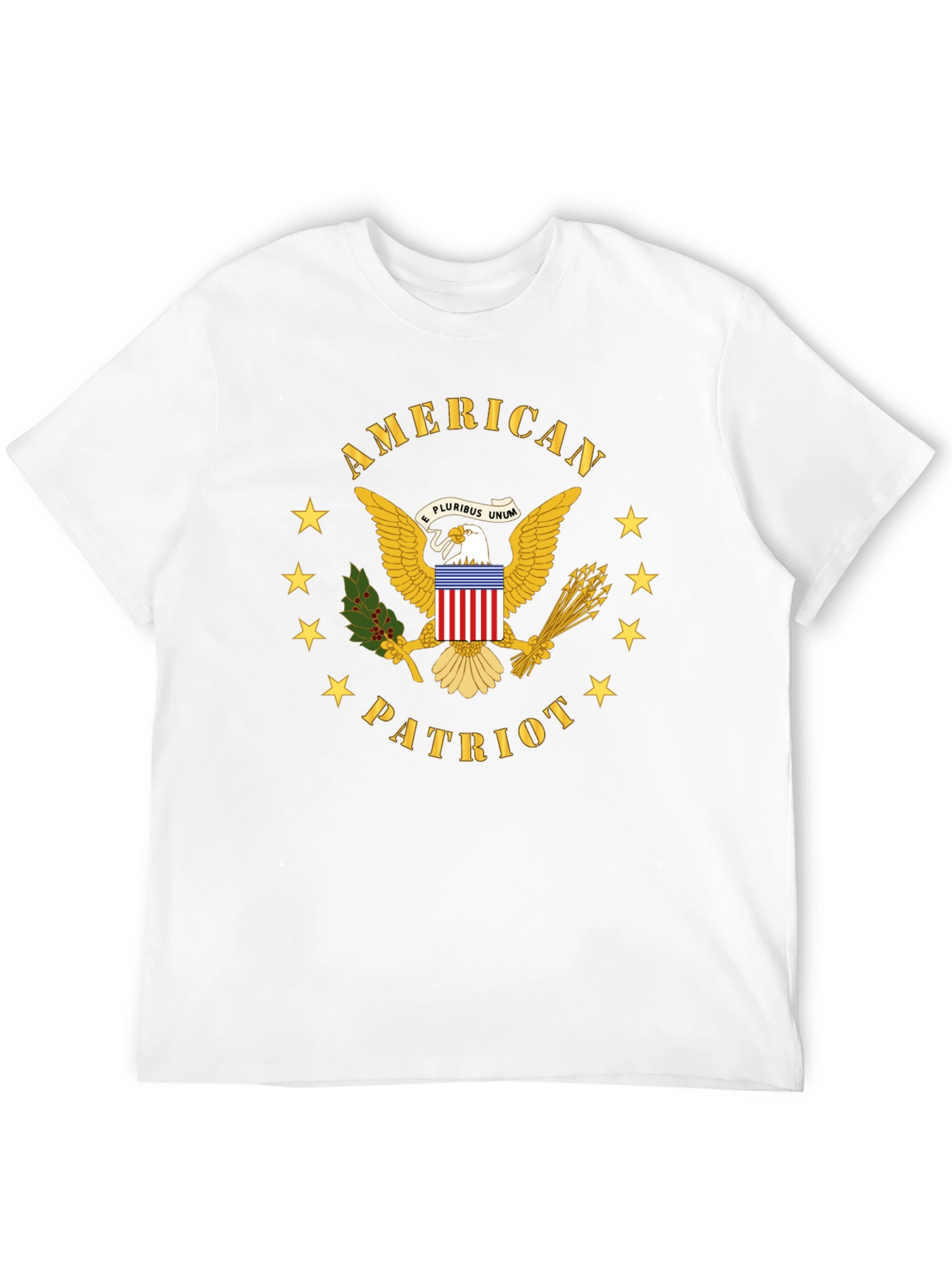 American Patriot Eagle Graphic T-Shirt