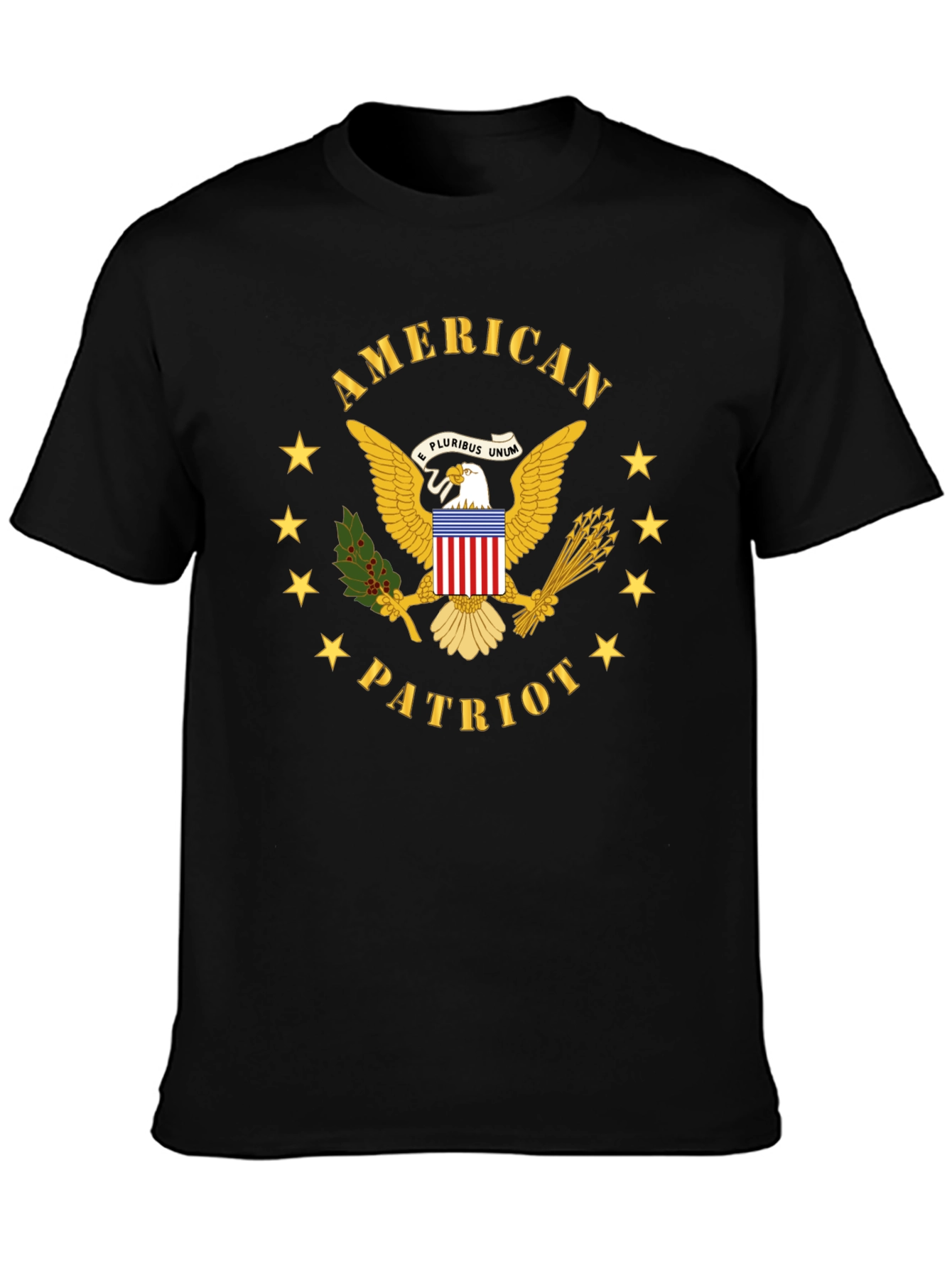 American Patriot Eagle Graphic T-Shirt
