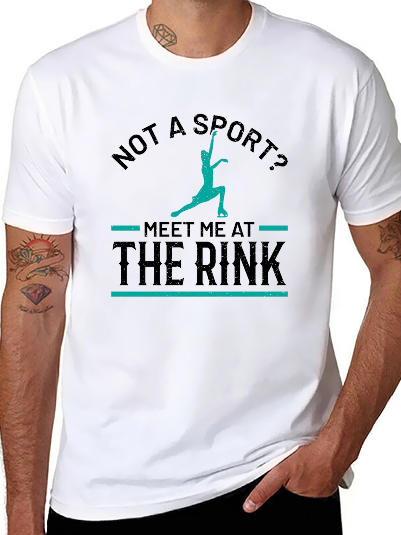 Ice Skating T-Shirt - Not a Sport? Meet Me at the Rink