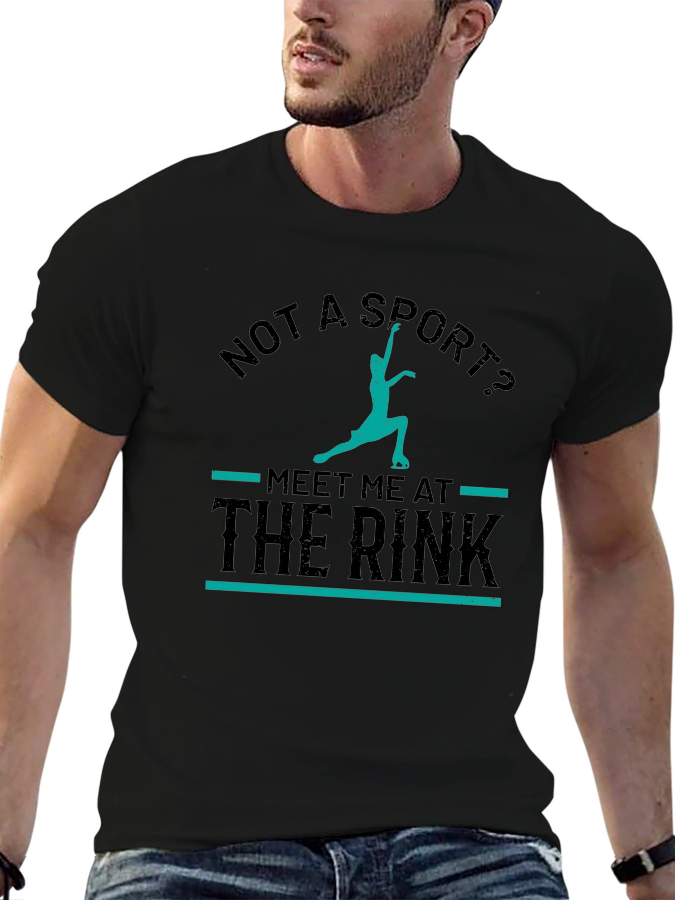 Ice Skating T-Shirt - Not a Sport? Meet Me at the Rink