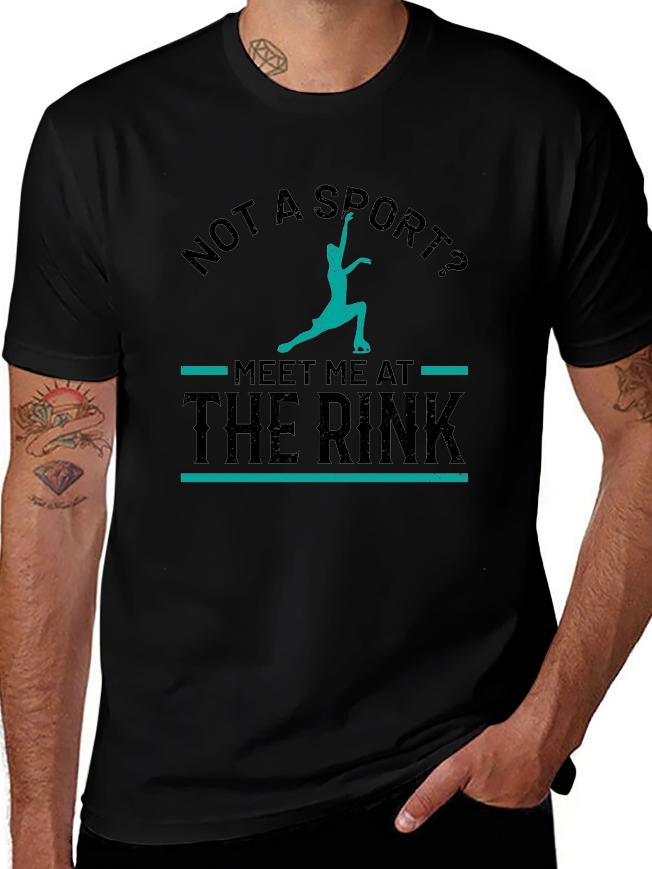 Ice Skating T-Shirt - Not a Sport? Meet Me at the Rink