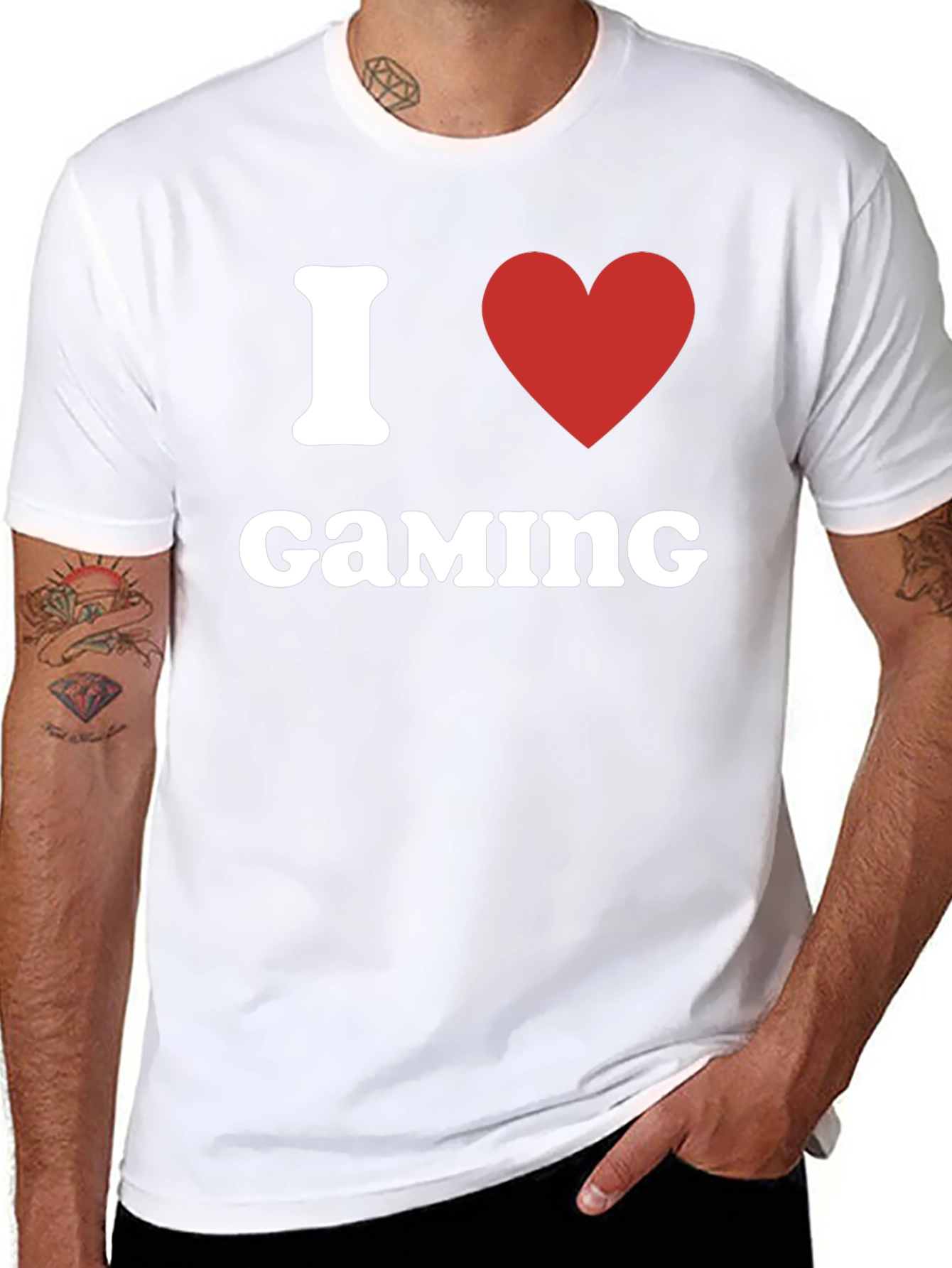 I Love Gaming T-Shirt - Gamer Tee