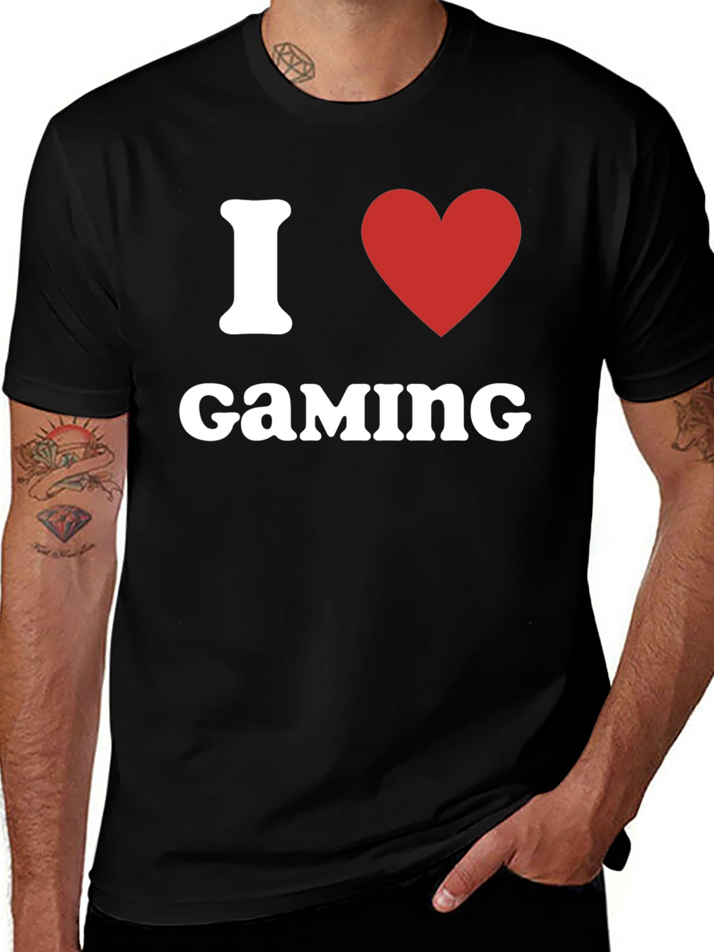I Love Gaming T-Shirt - Gamer Tee