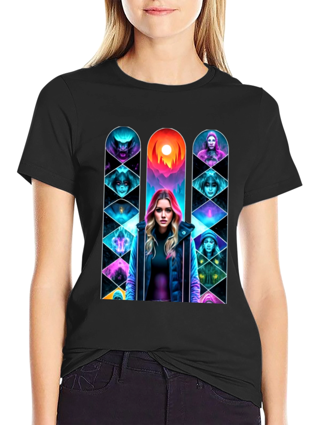 Mystic Window Graphic T-Shirt