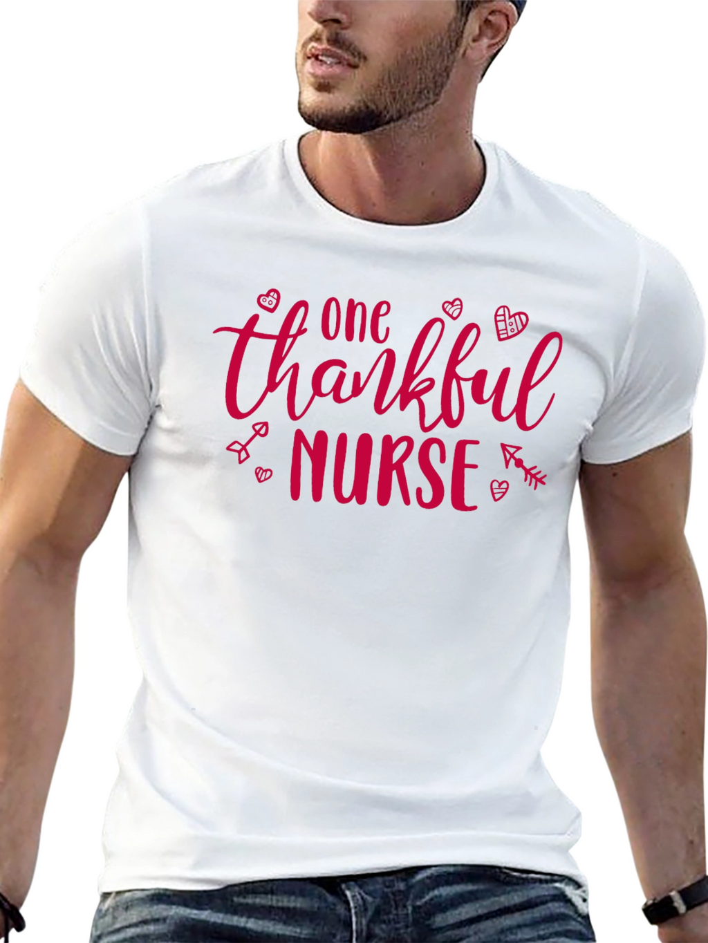 One Thankful Nurse Graphic T-Shirt