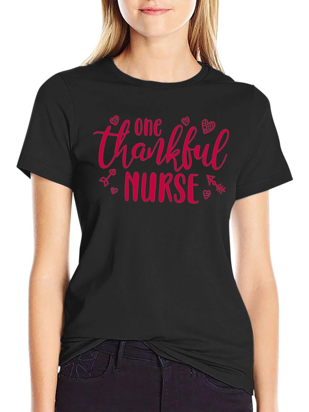 One Thankful Nurse Graphic T-Shirt