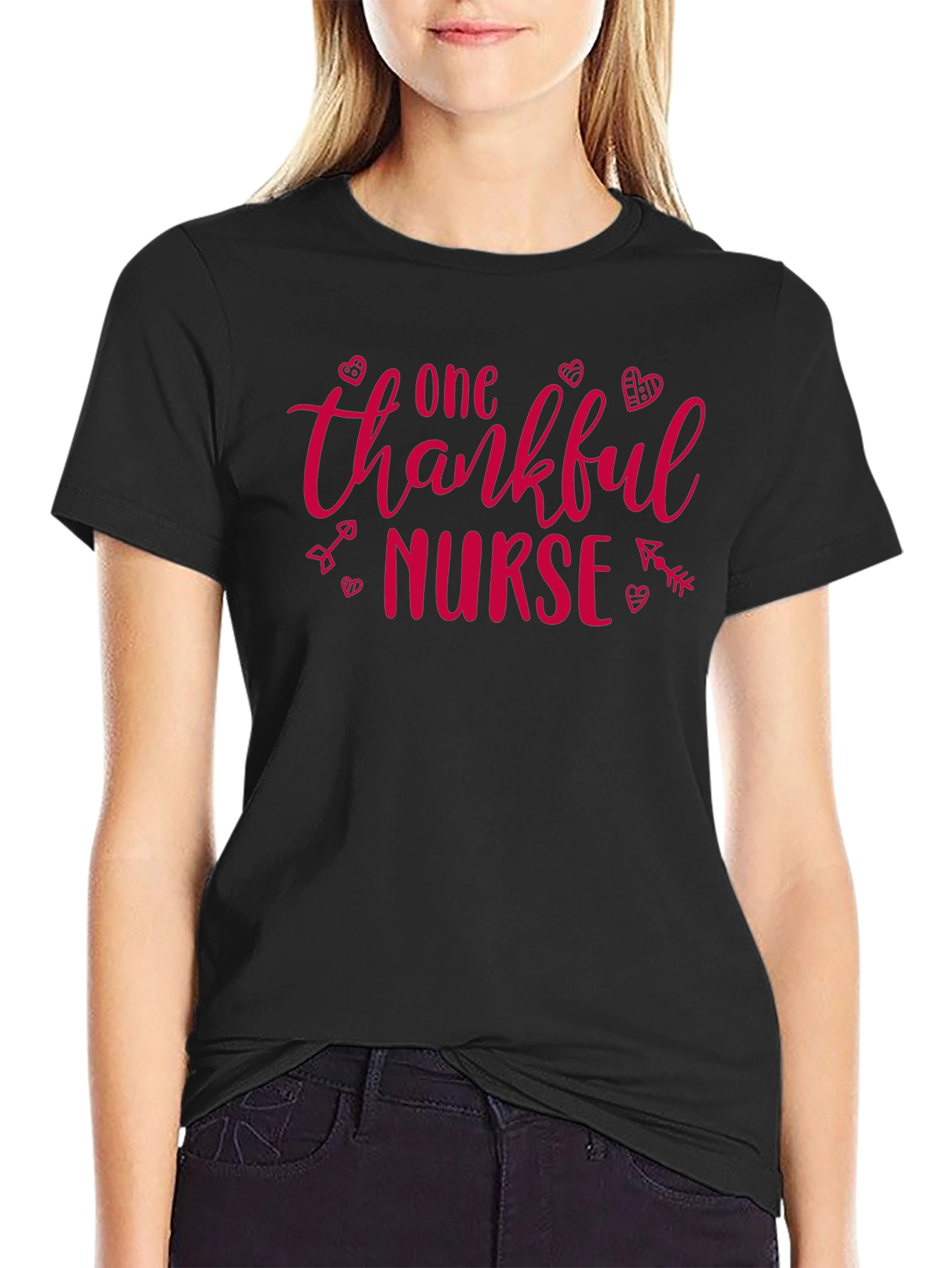 One Thankful Nurse Graphic T-Shirt