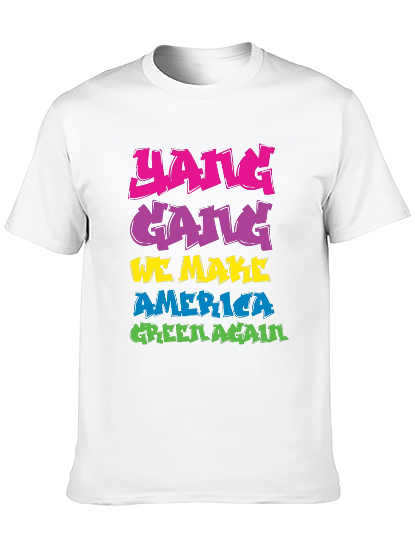 Yang Gang We Make America Green Again T-Shirt