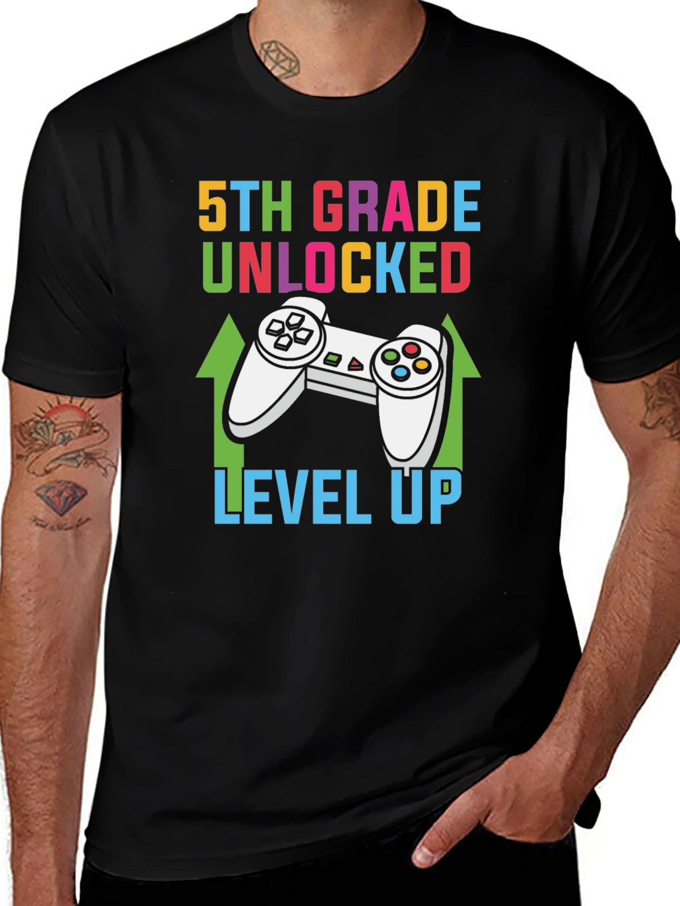 5th Grade Unlocked Level Up T-Shirt