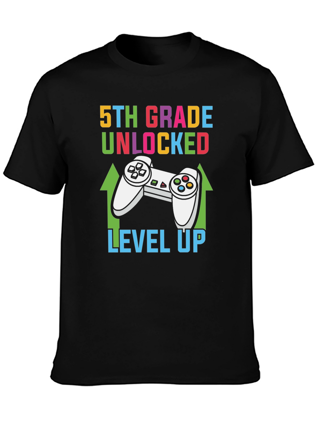 5th Grade Unlocked Level Up T-Shirt
