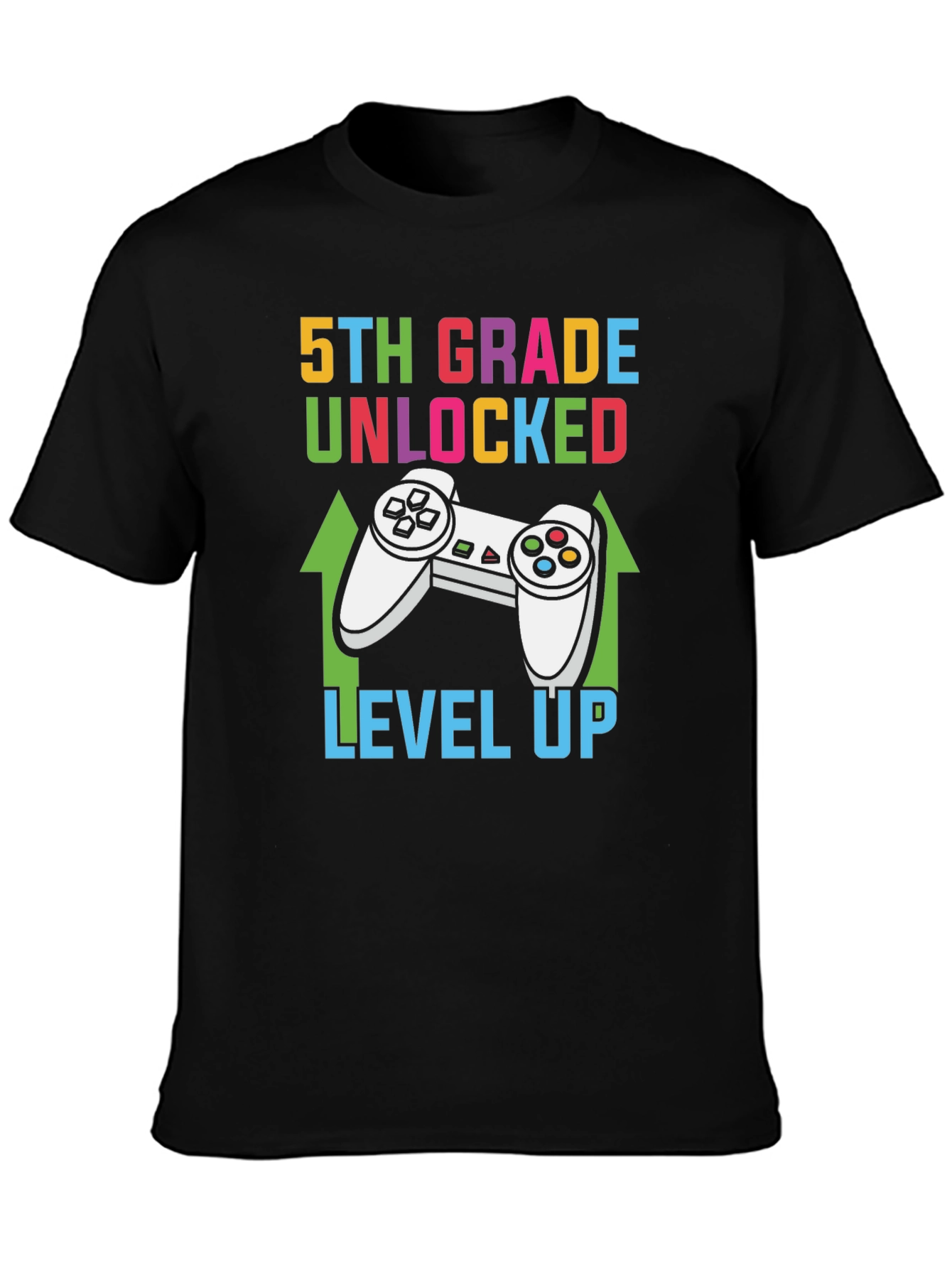 5th Grade Unlocked Level Up T-Shirt