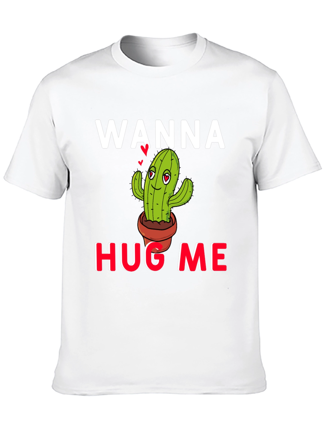 Wanna Hug Me? Cactus Graphic Tee