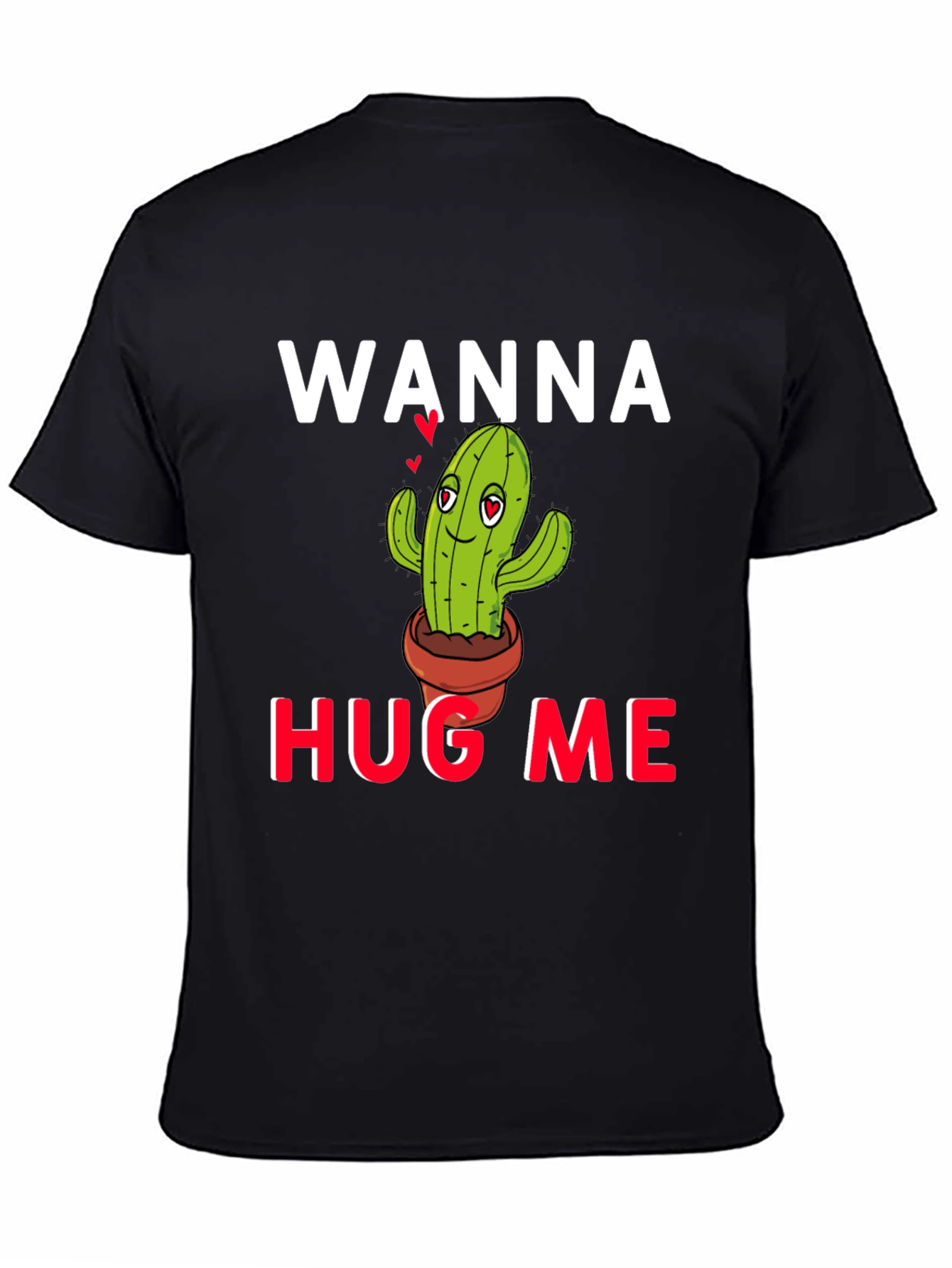 Wanna Hug Me? Cactus Graphic Tee