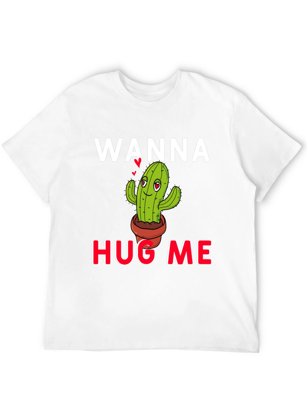 Wanna Hug Me? Cactus Graphic Tee