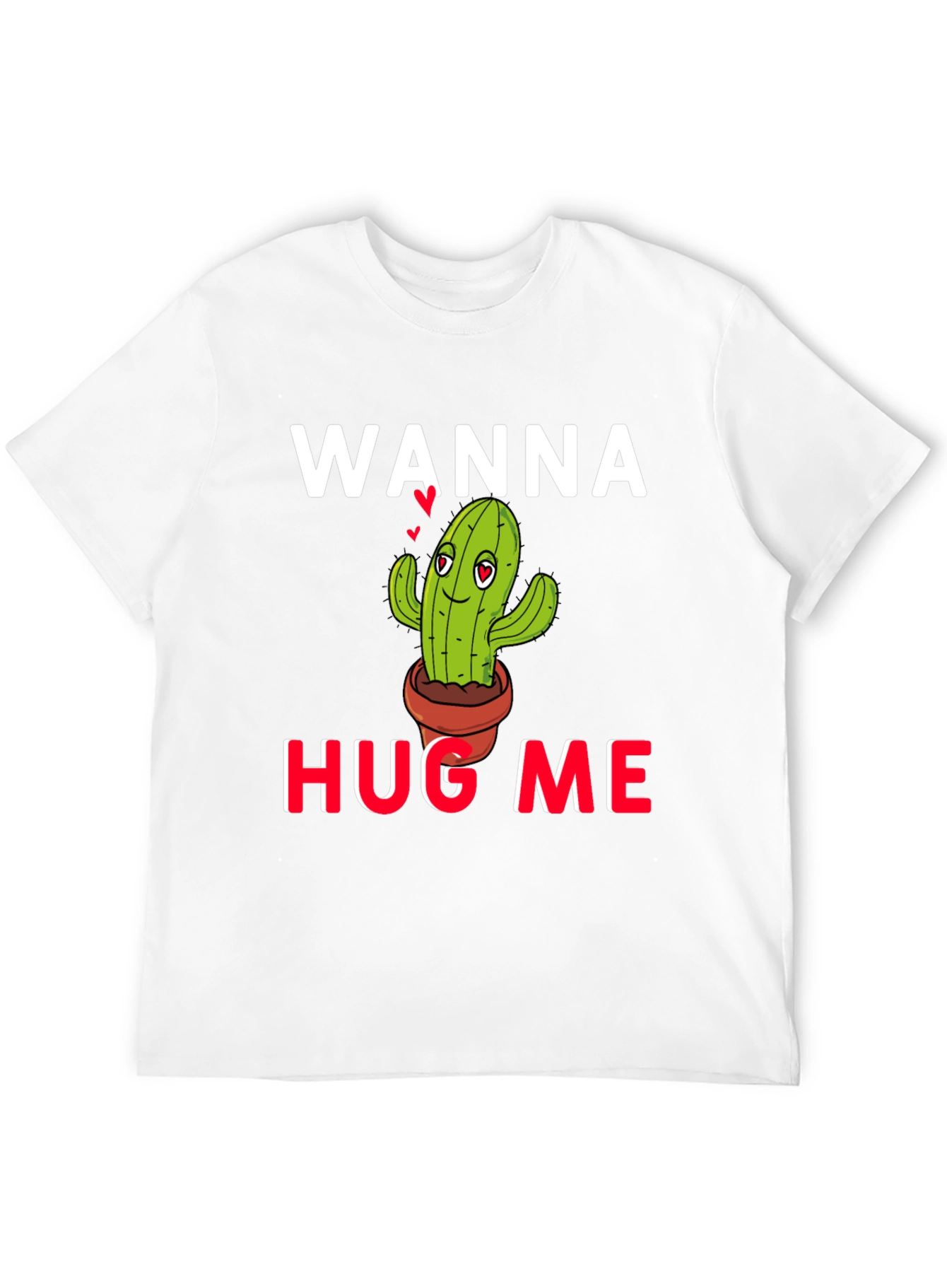 Wanna Hug Me? Cactus Graphic Tee