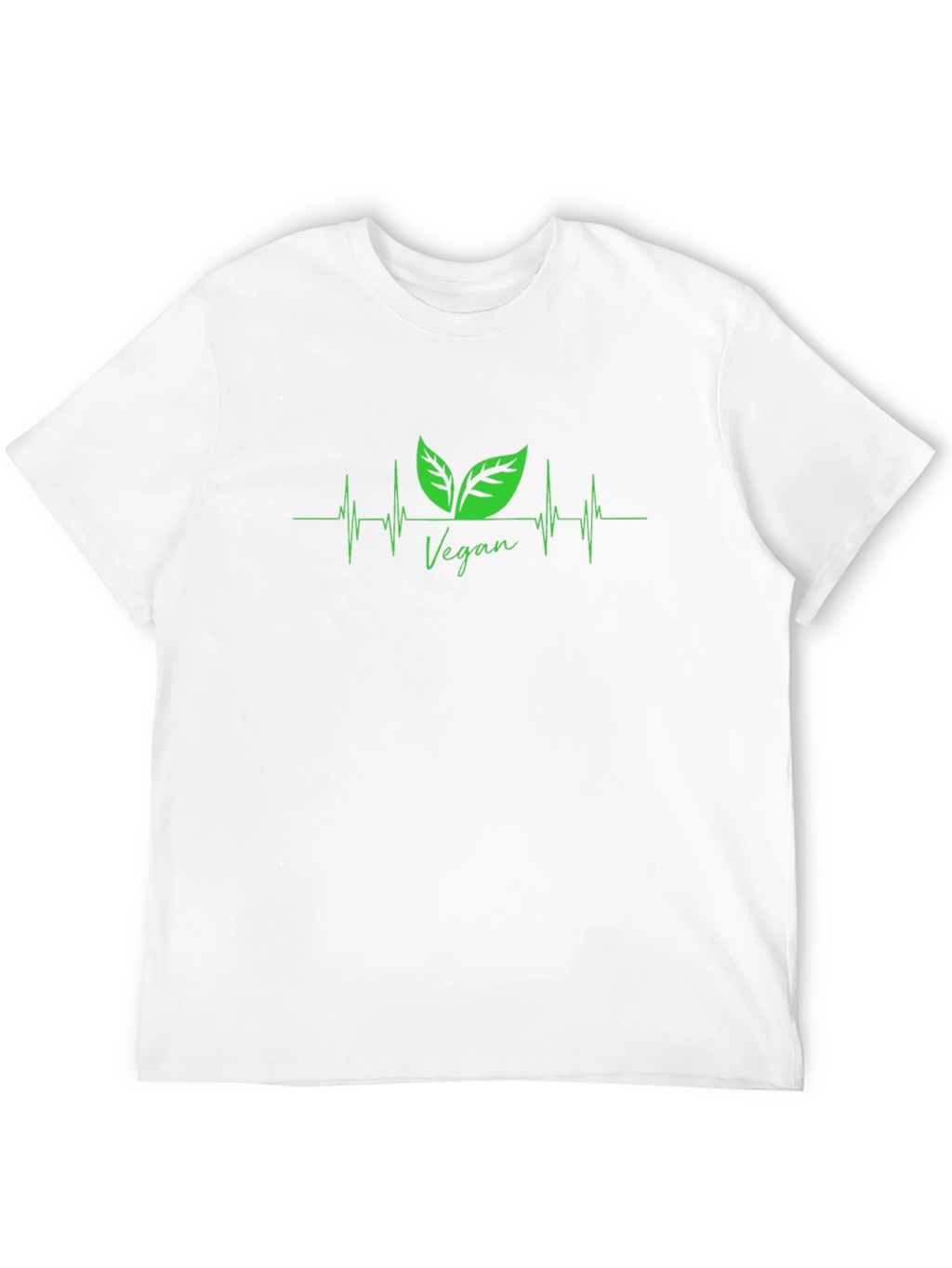 Vegan Heartbeat T-Shirt - Plant Based Lifestyle
