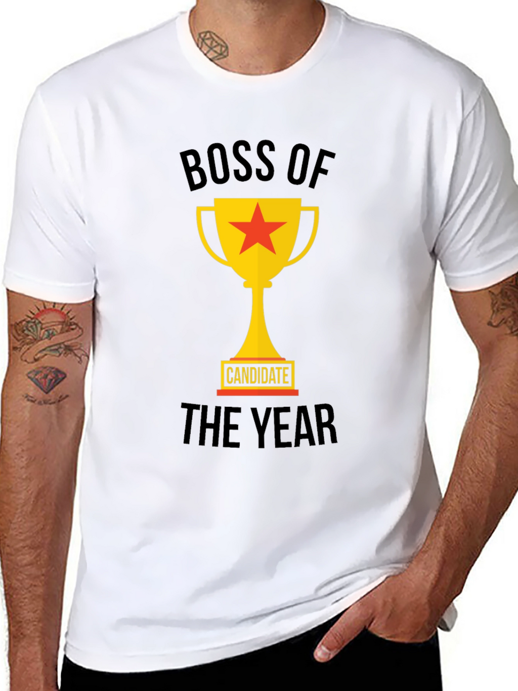 Boss of The Year Candidate Graphic Tee