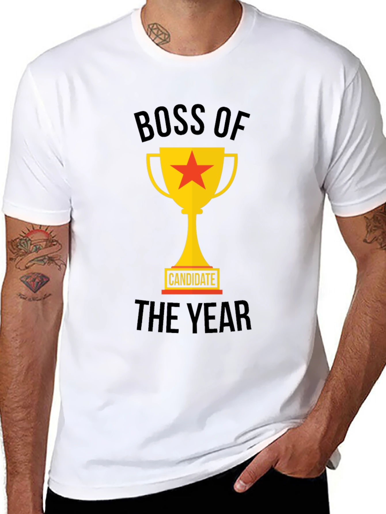 Boss of The Year Candidate Graphic Tee