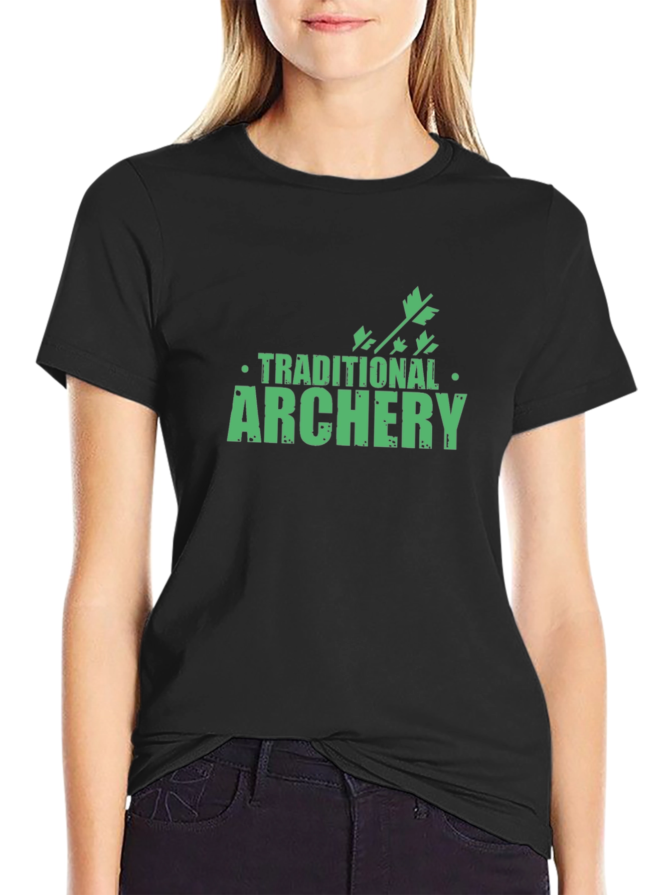 Traditional Archery T-Shirt - Black