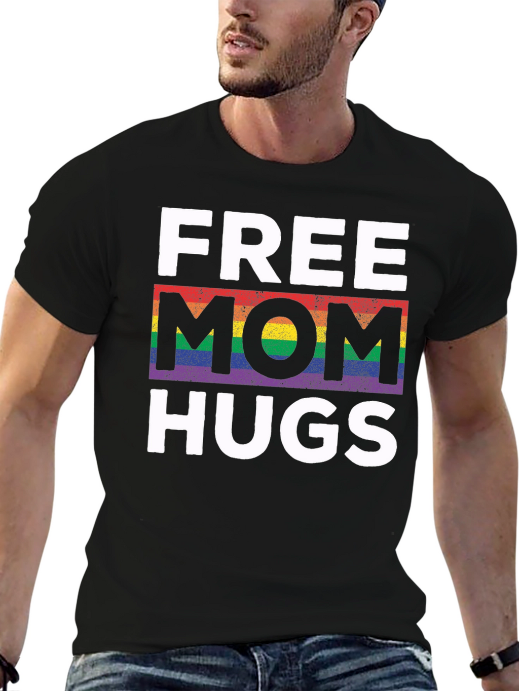 Free Mom Hugs Pride T-Shirt
