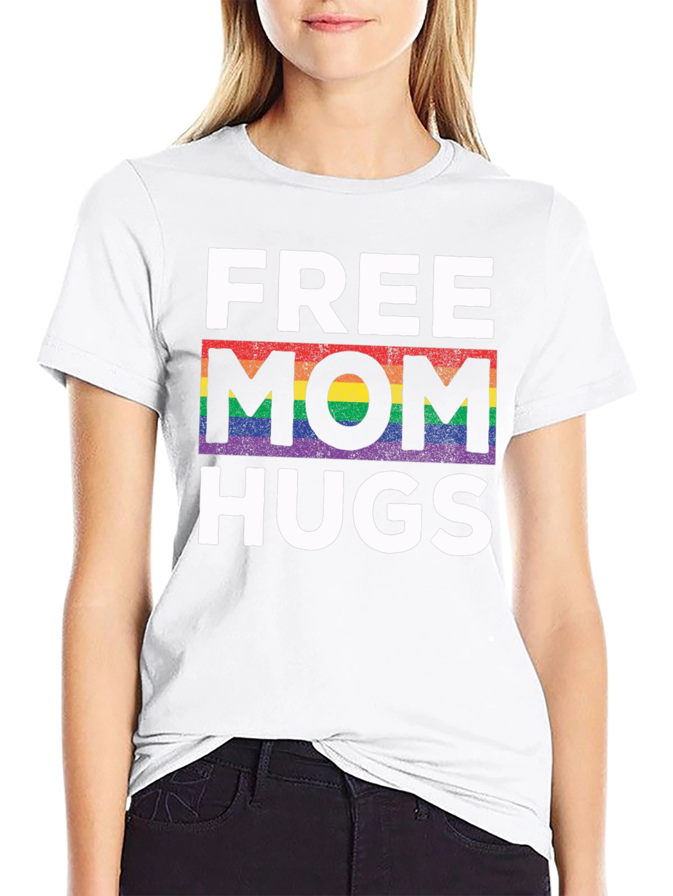 Free Mom Hugs Pride T-Shirt