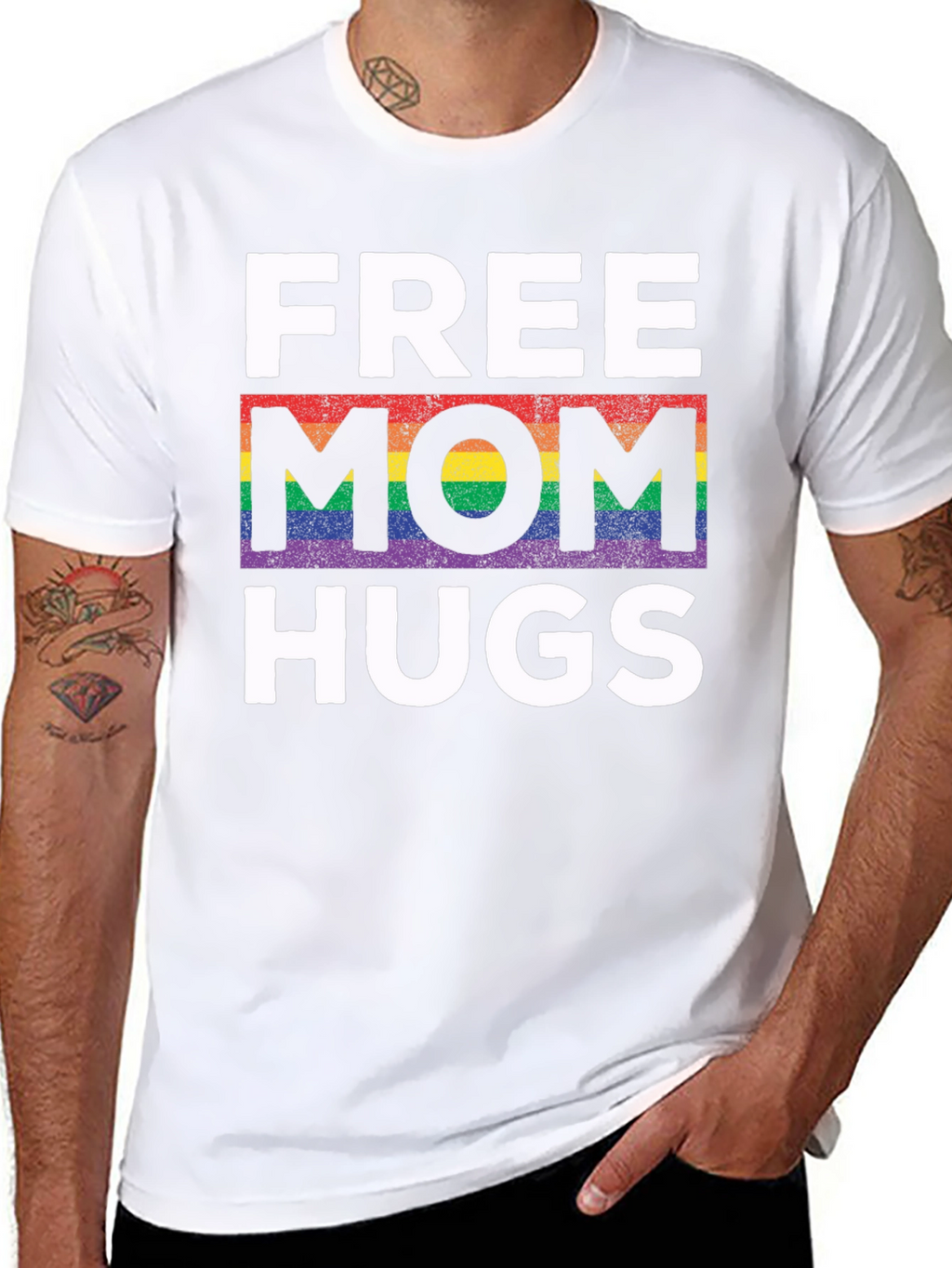 Free Mom Hugs Pride T-Shirt