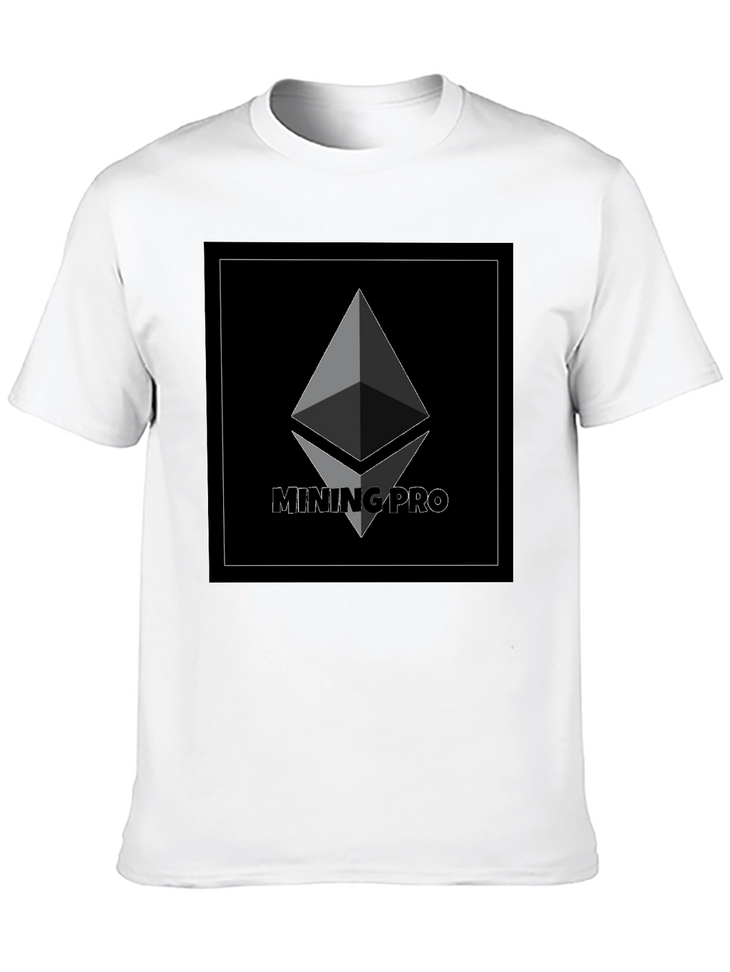 Mining Pro Ethereum T-Shirt - Black Crypto Tee