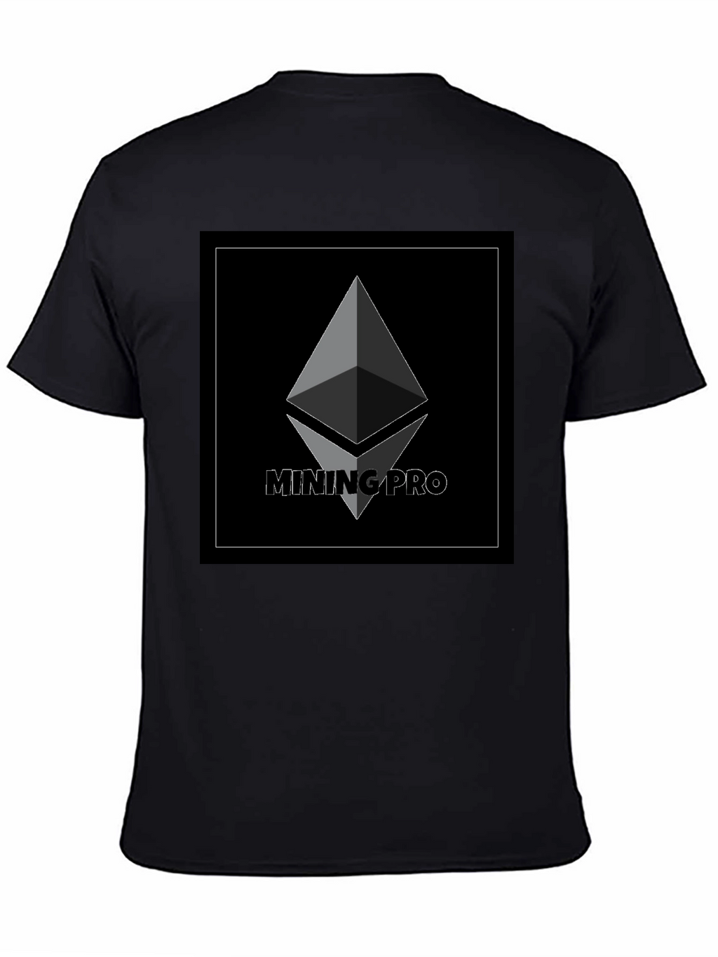 Mining Pro Ethereum T-Shirt - Black Crypto Tee