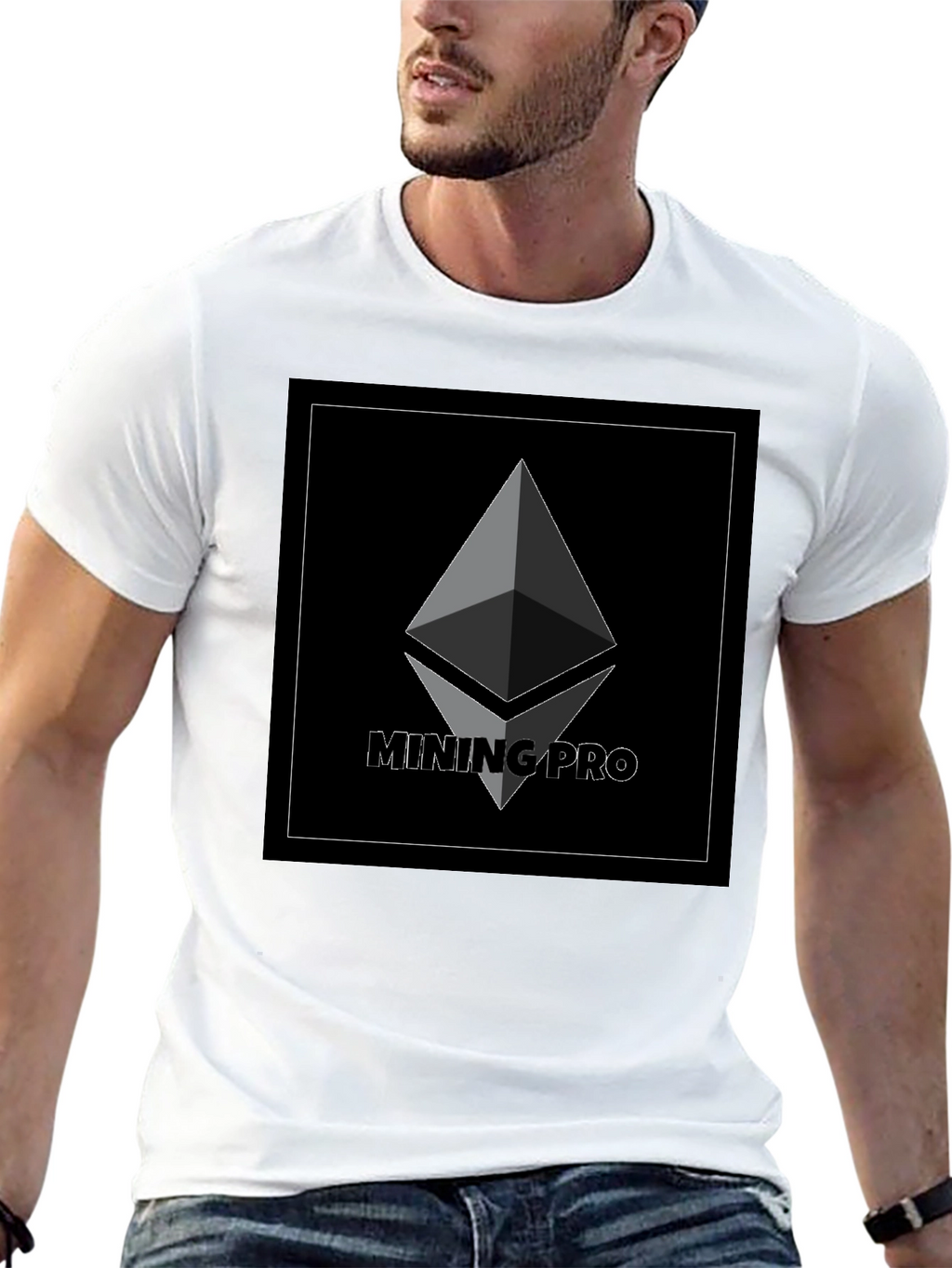 Mining Pro Ethereum T-Shirt - Black Crypto Tee
