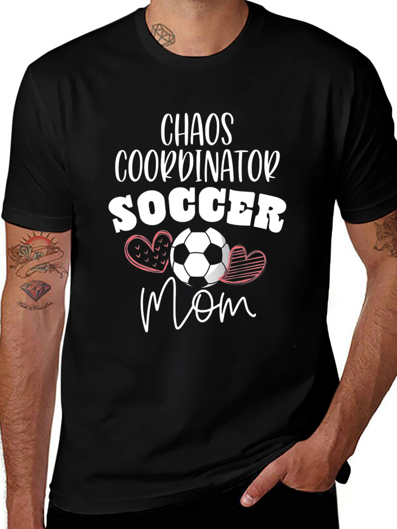 Chaos Coordinator Soccer Mom Tee