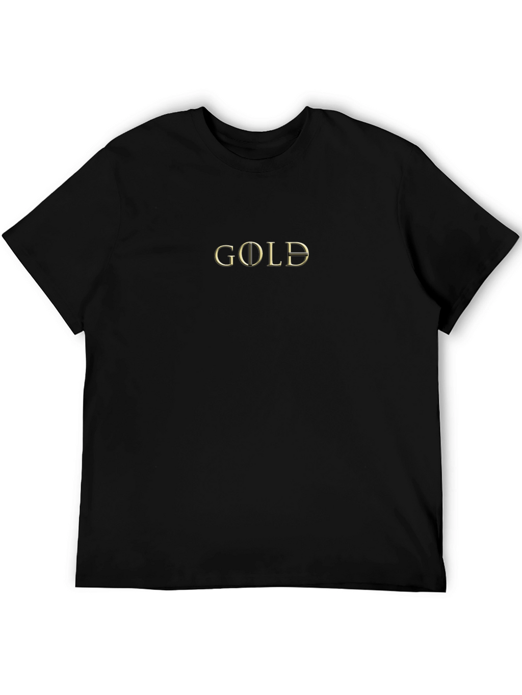 GOLD Graphic Tee - Modern Minimalist Design