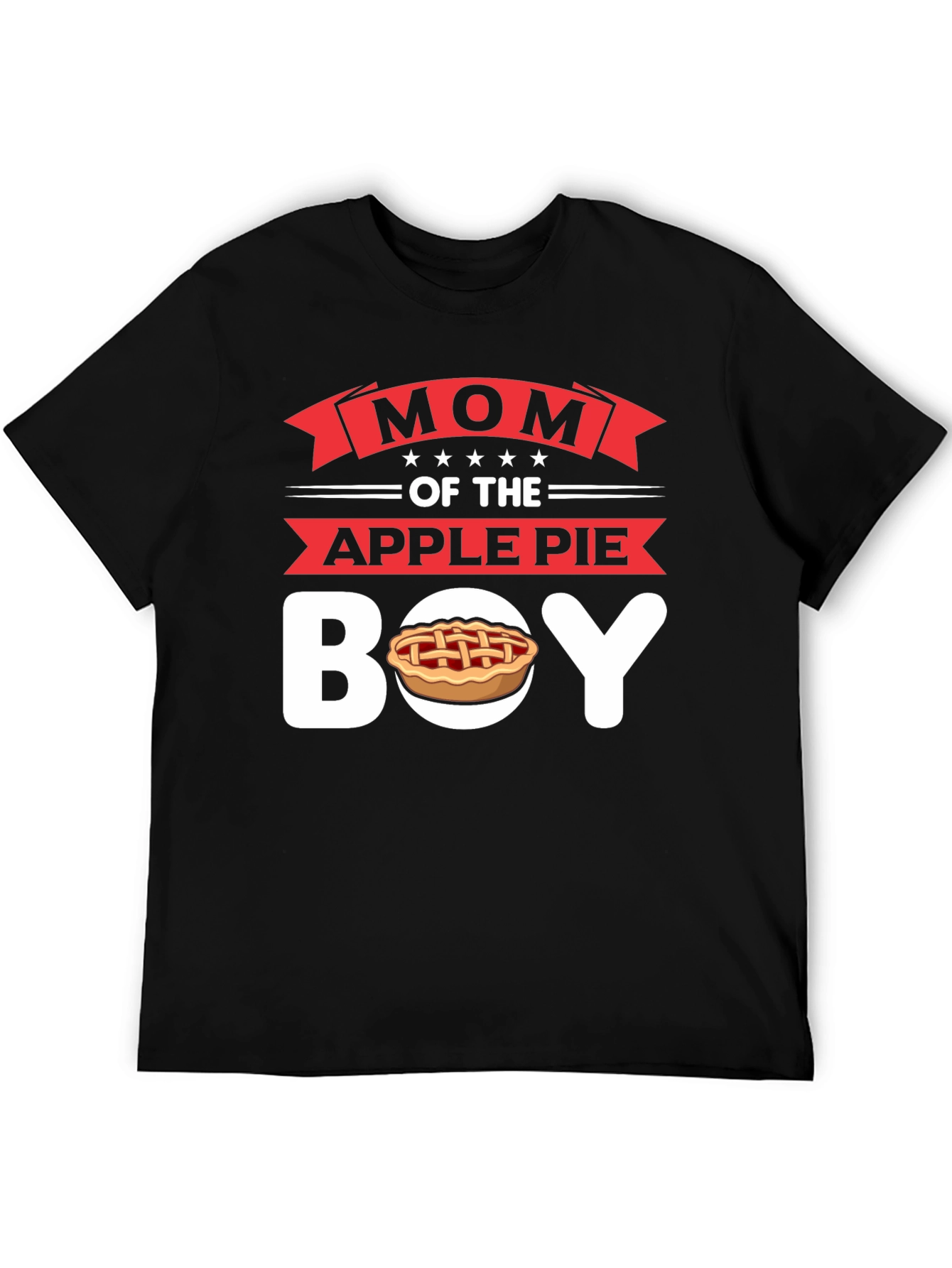 Mom of the Apple Pie Boy T-Shirt - Novelty Graphic Tee