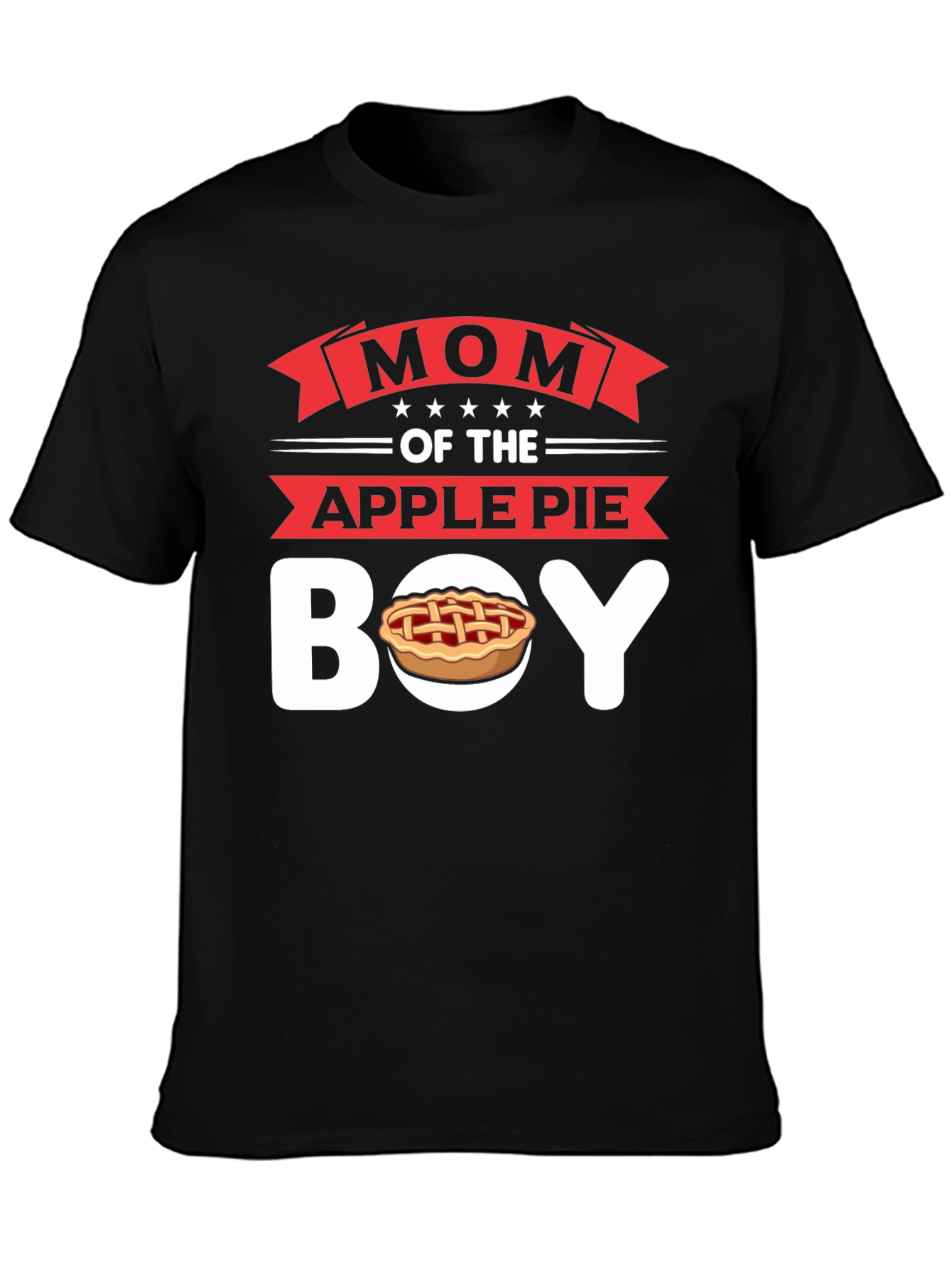 Mom of the Apple Pie Boy T-Shirt - Novelty Graphic Tee