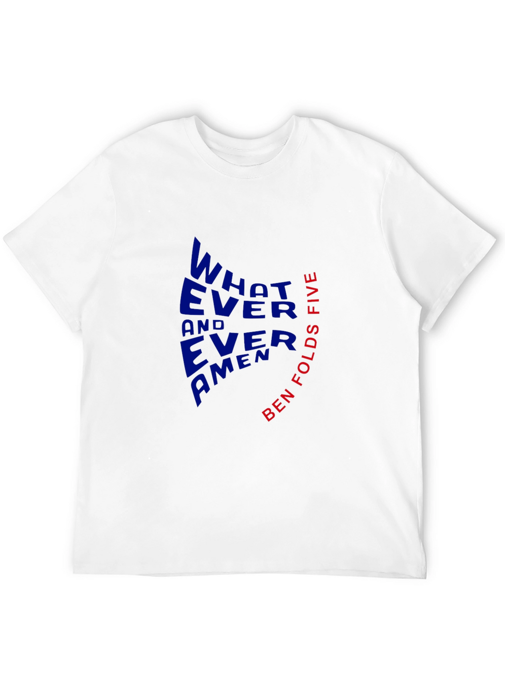 Ben Folds Five What Ever and Ever Amen T-Shirt