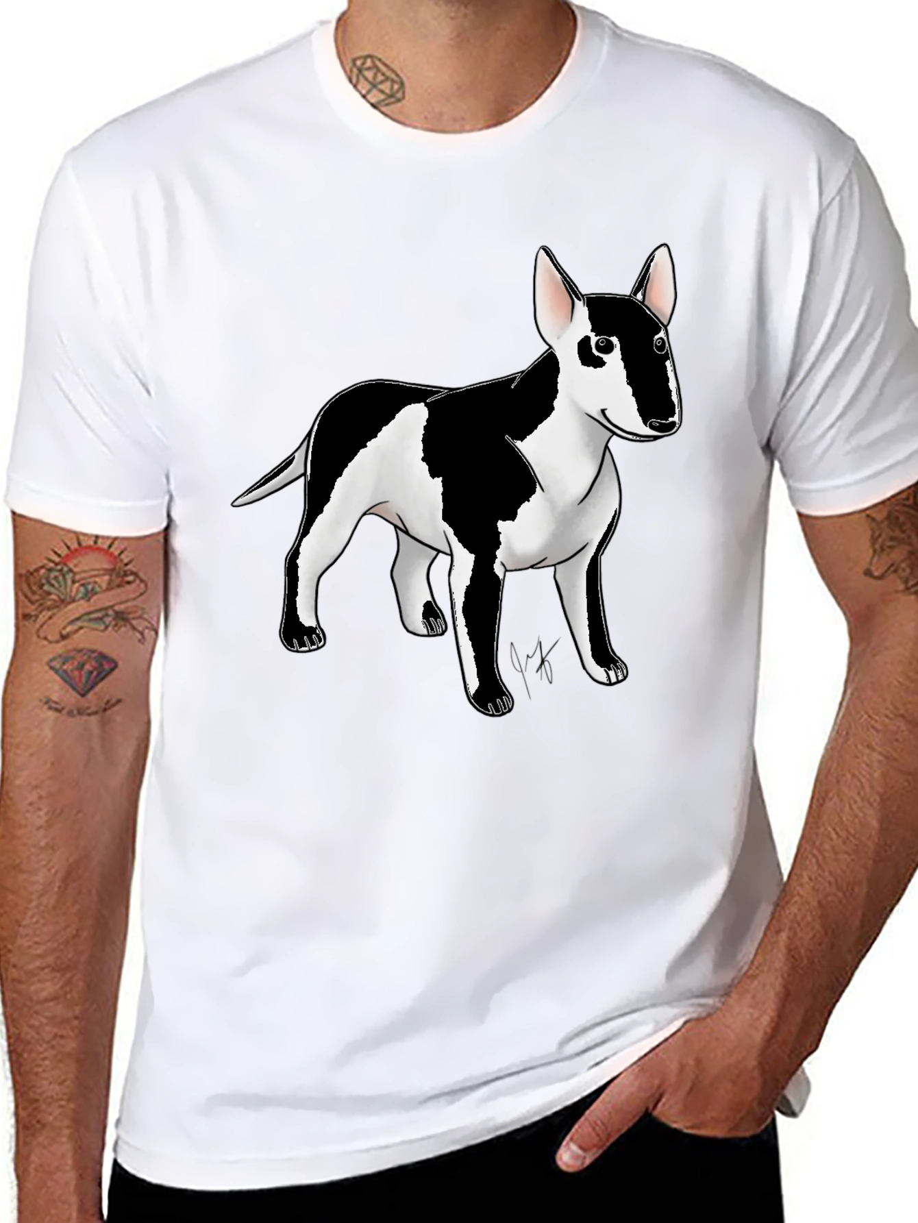 Bull Terrier Graphic T-Shirt