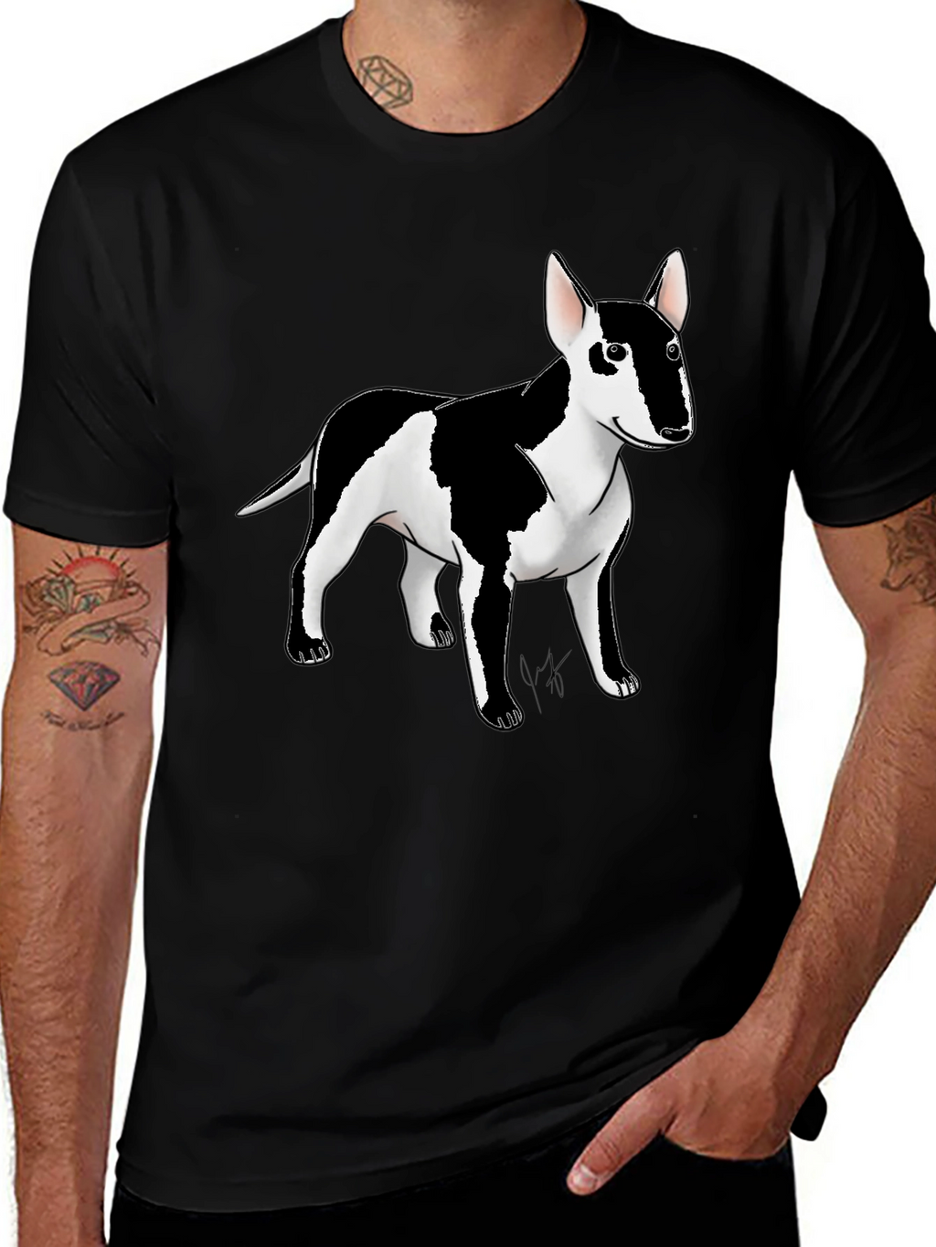 Bull Terrier Graphic T-Shirt