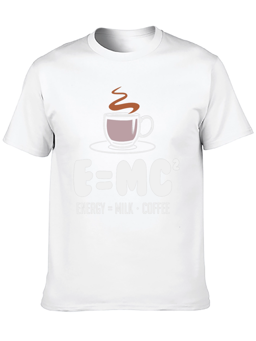E=MC² Coffee Humor T-Shirt