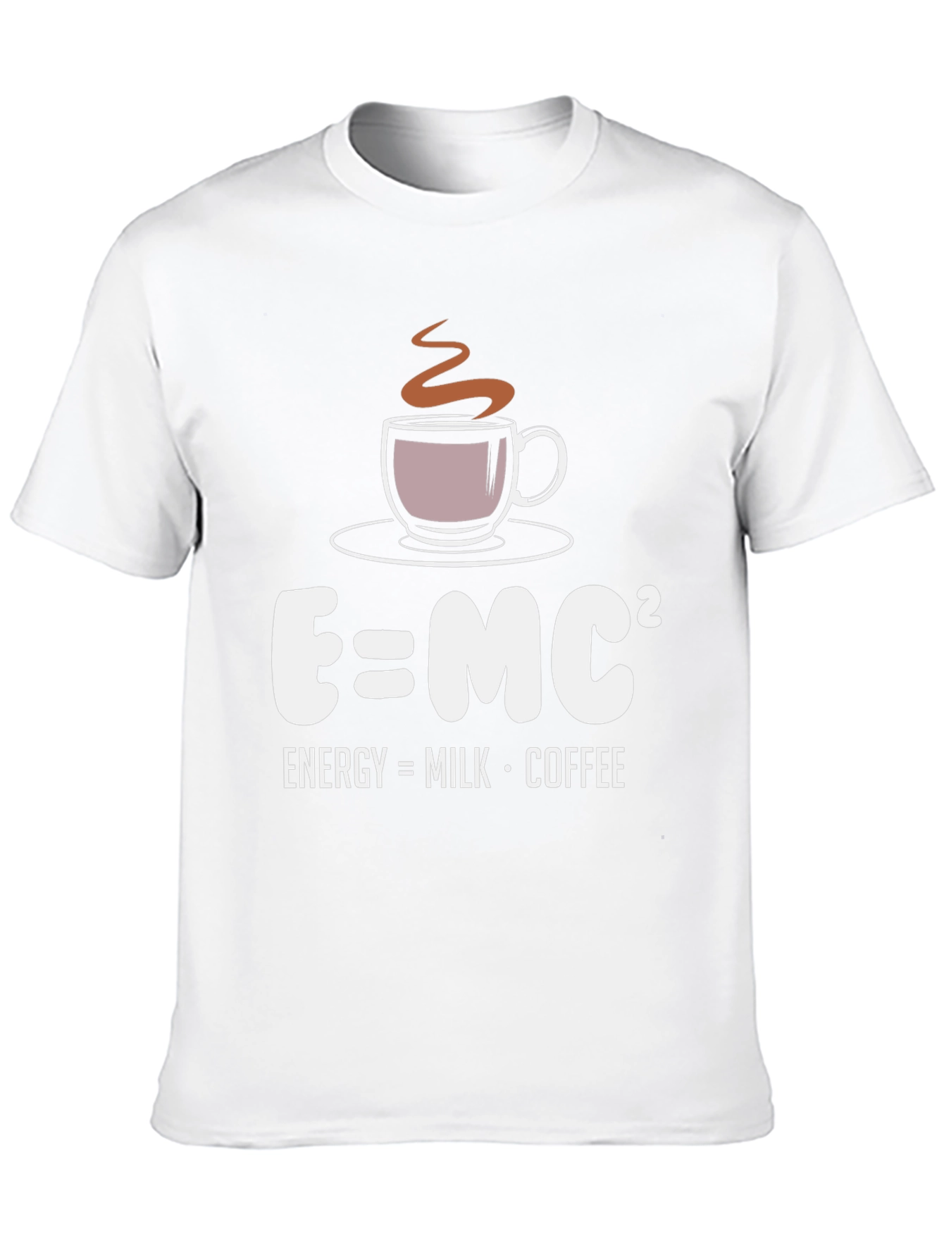 E=MC² Coffee Humor T-Shirt