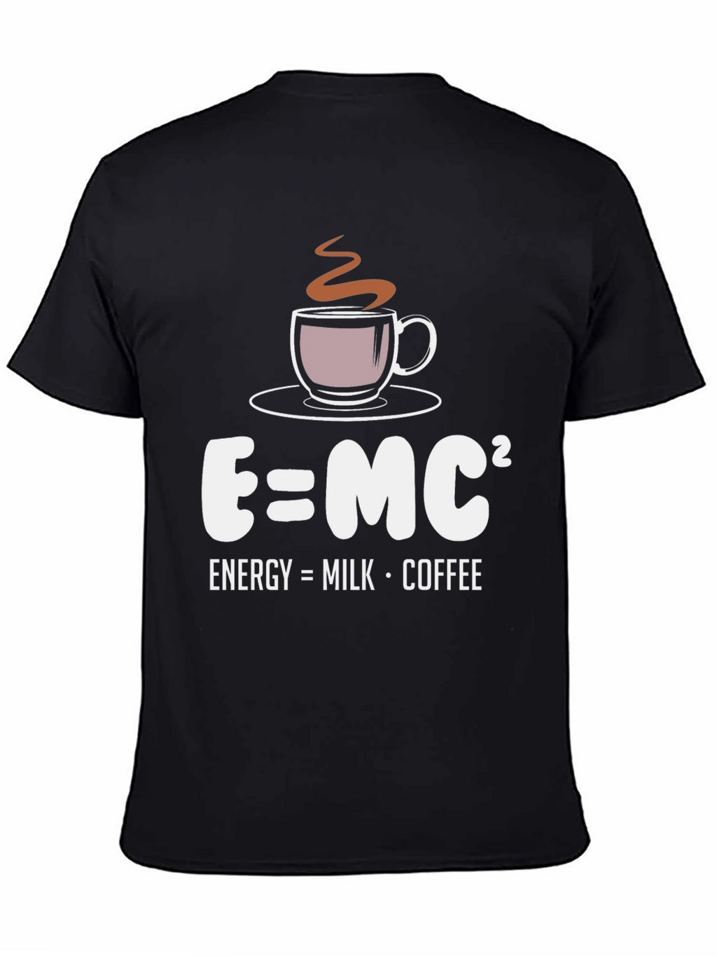 E=MC² Coffee Humor T-Shirt