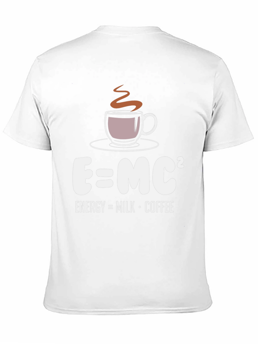 E=MC² Coffee Humor T-Shirt